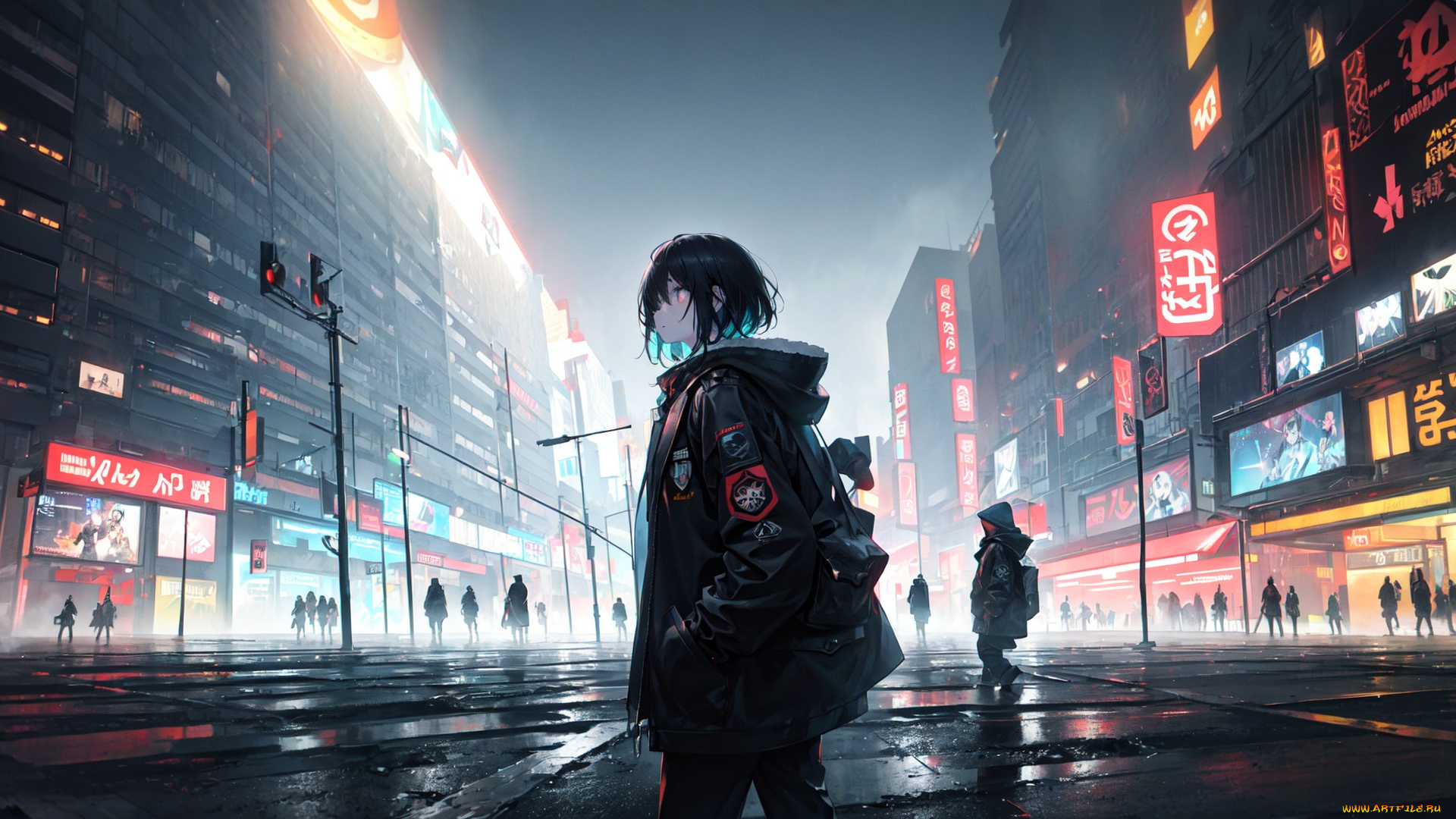 аниме, город, , улицы, , интерьер, , здания, нейросети, графика, нейроарт, ai, art, нейронные, сети, рисунки, нейро, искусство