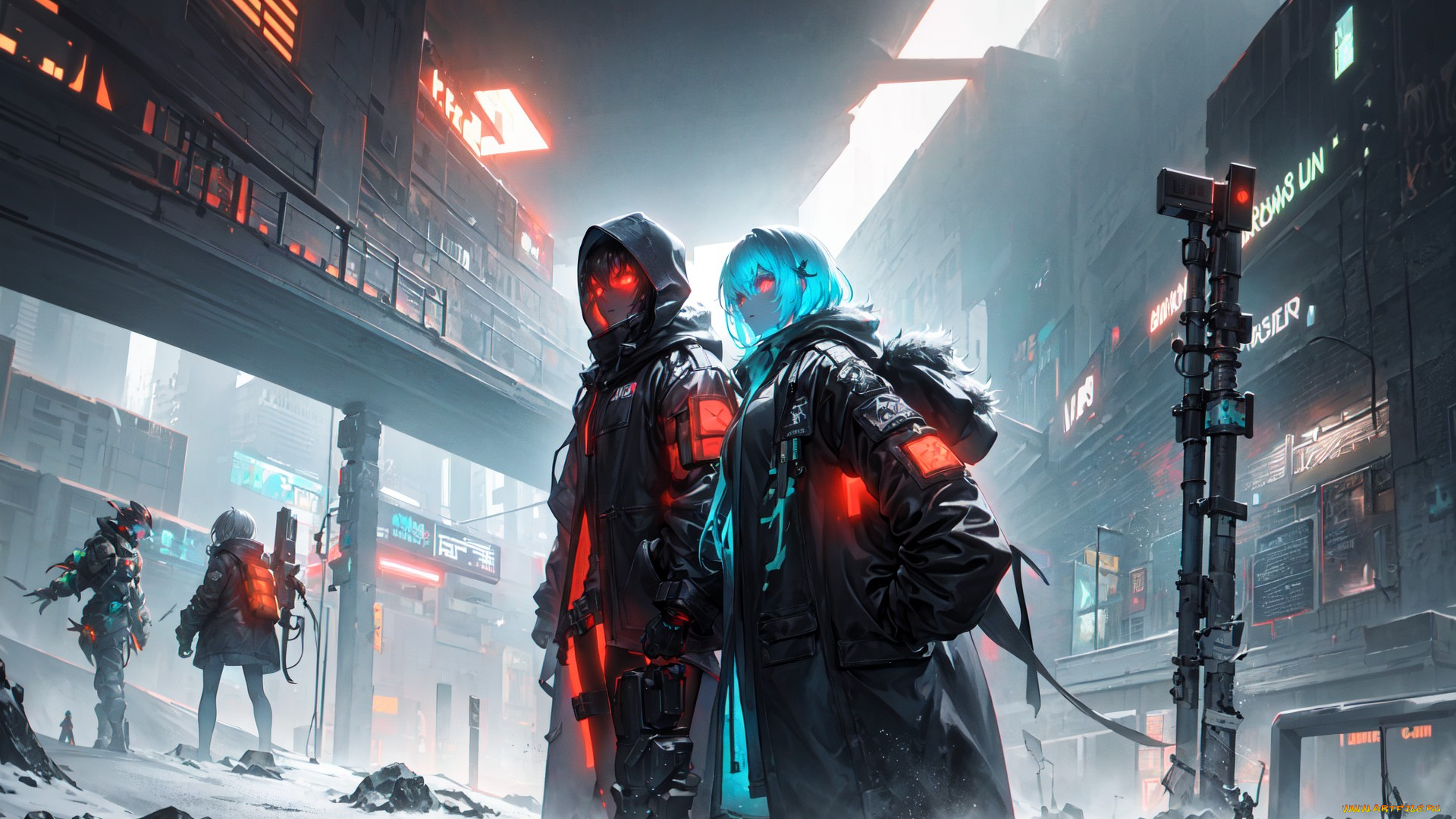 аниме, зима, , новый, год, , рождество, нейросети, графика, нейроарт, ai, art, нейронные, сети, рисунки, нейро, искусство