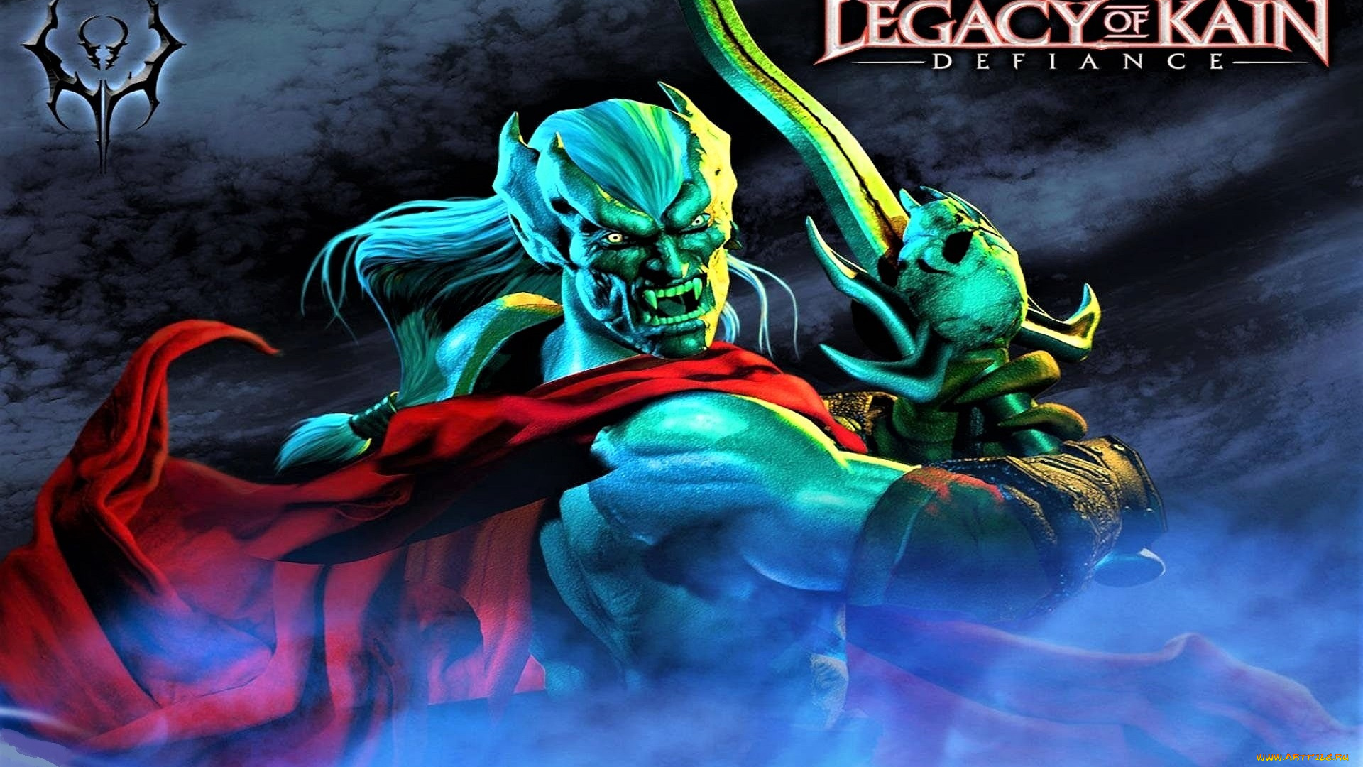 видео, игры, legacy, of, kain, , defiance, персонаж, плащ, меч