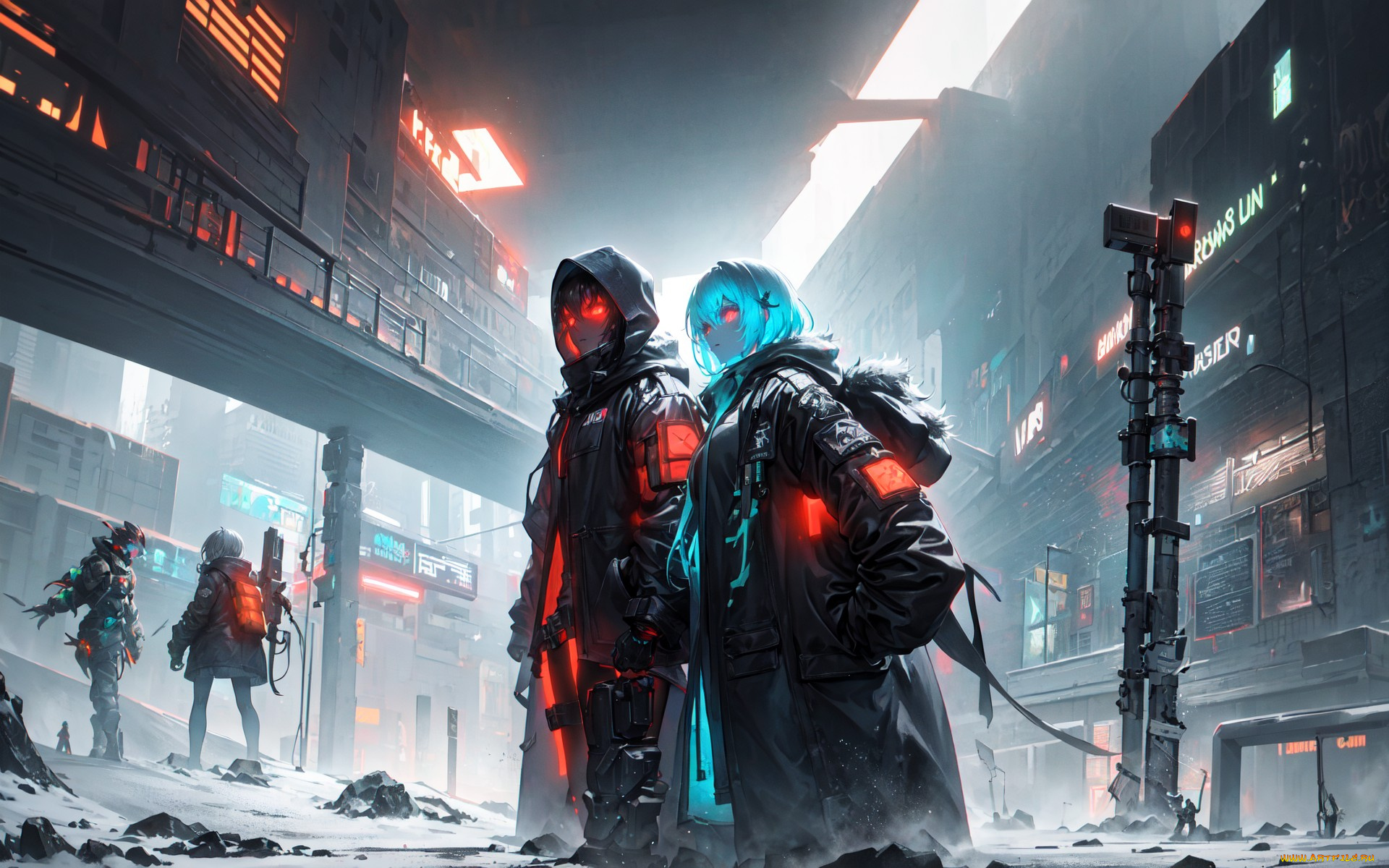 аниме, зима, , новый, год, , рождество, нейросети, графика, нейроарт, ai, art, нейронные, сети, рисунки, нейро, искусство