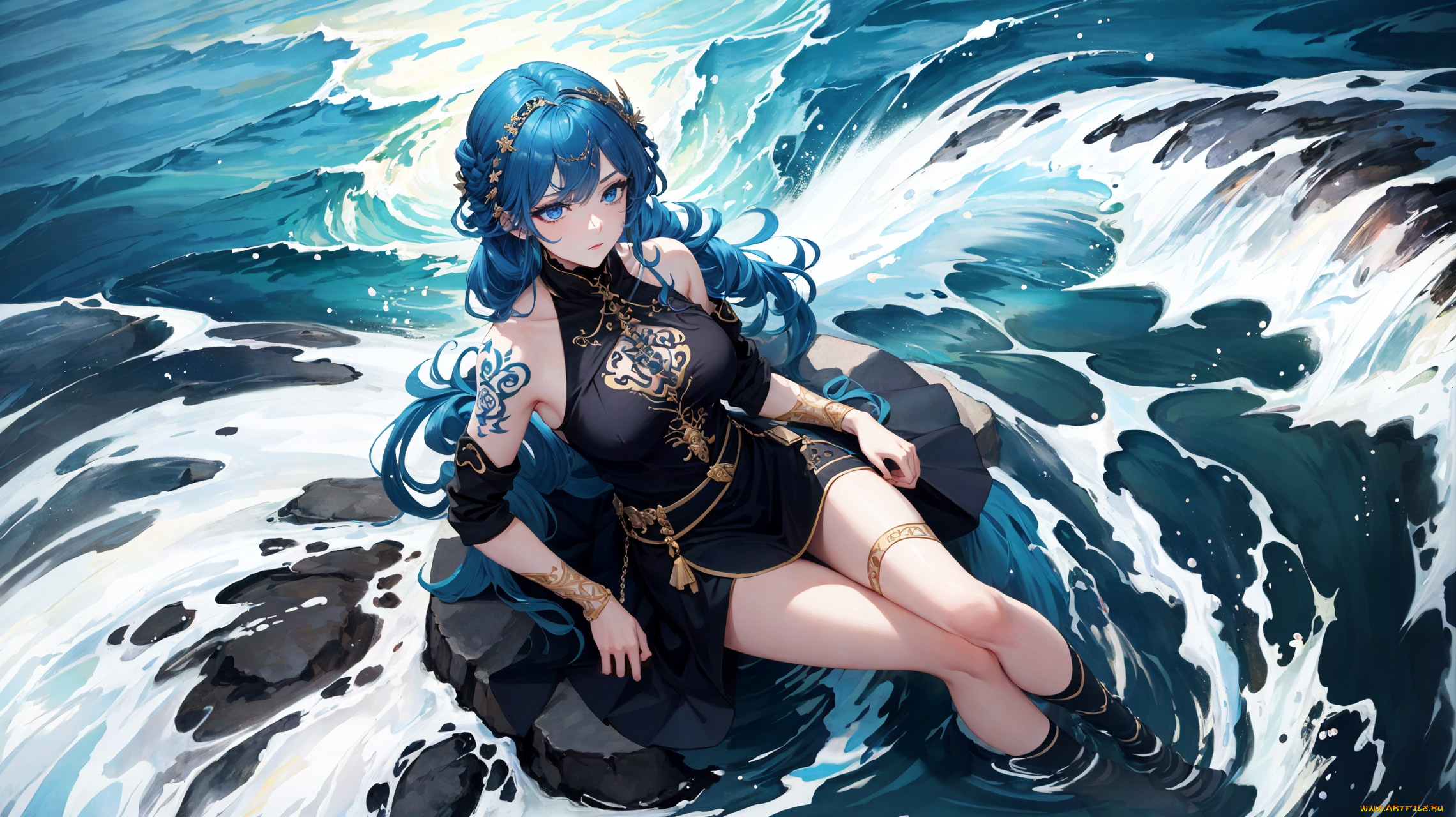 аниме, пейзажи, , природа, нейросети, графика, нейроарт, ai, art, нейронные, сети, рисунки, нейро, искусство