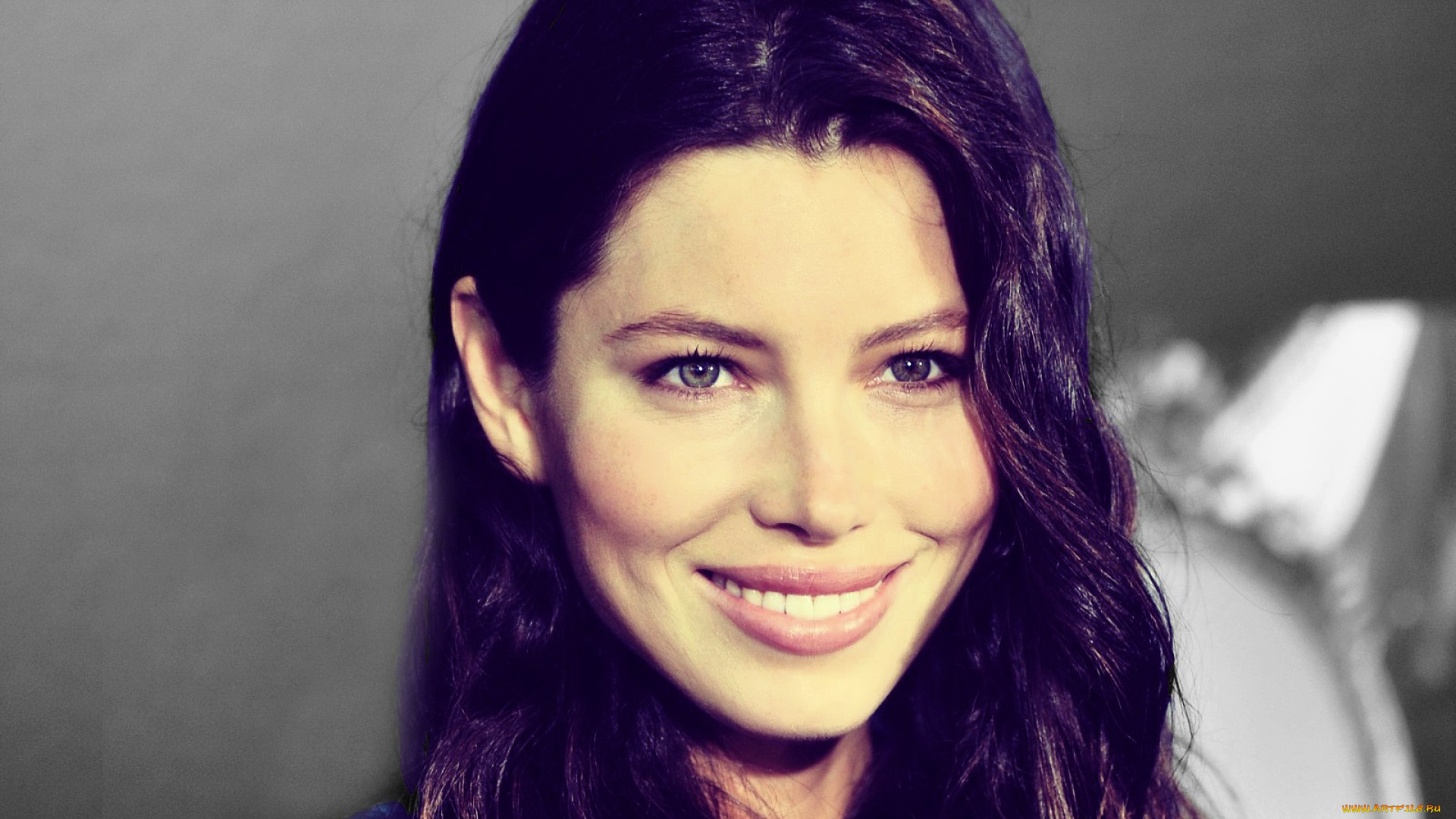 девушки, jessica, biel, актриса, лицо, улыбка