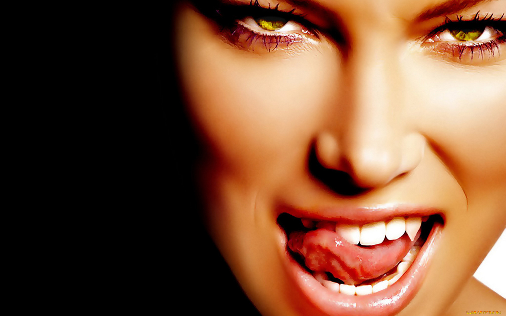 девушки, jessica, biel, актриса, лицо, взгляд, язык