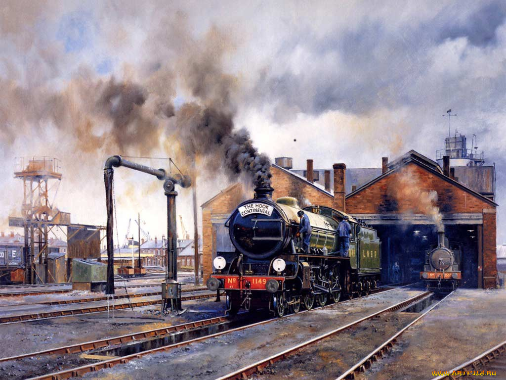 техника, паровозы