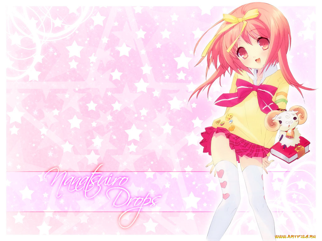 аниме, nanatsuiro, drops