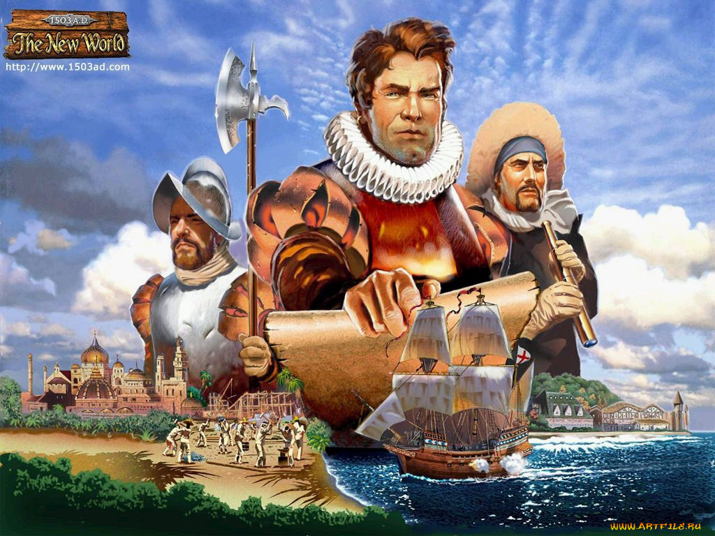 anno, 1503, the, new, world, видео, игры