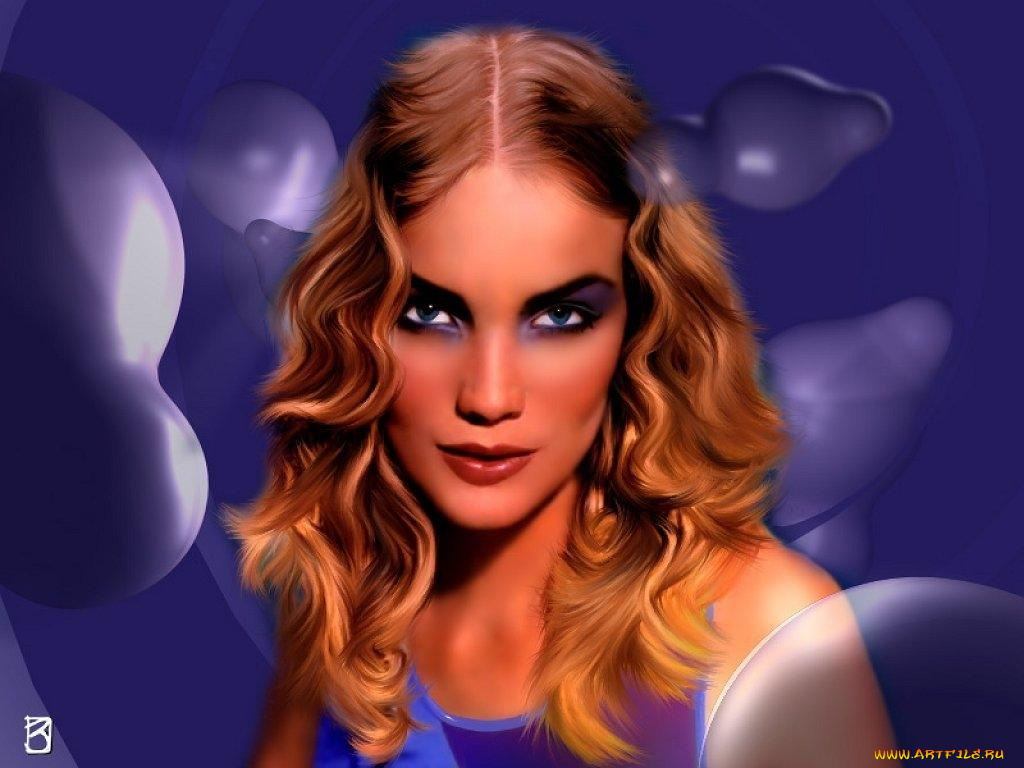 рисованные, люди