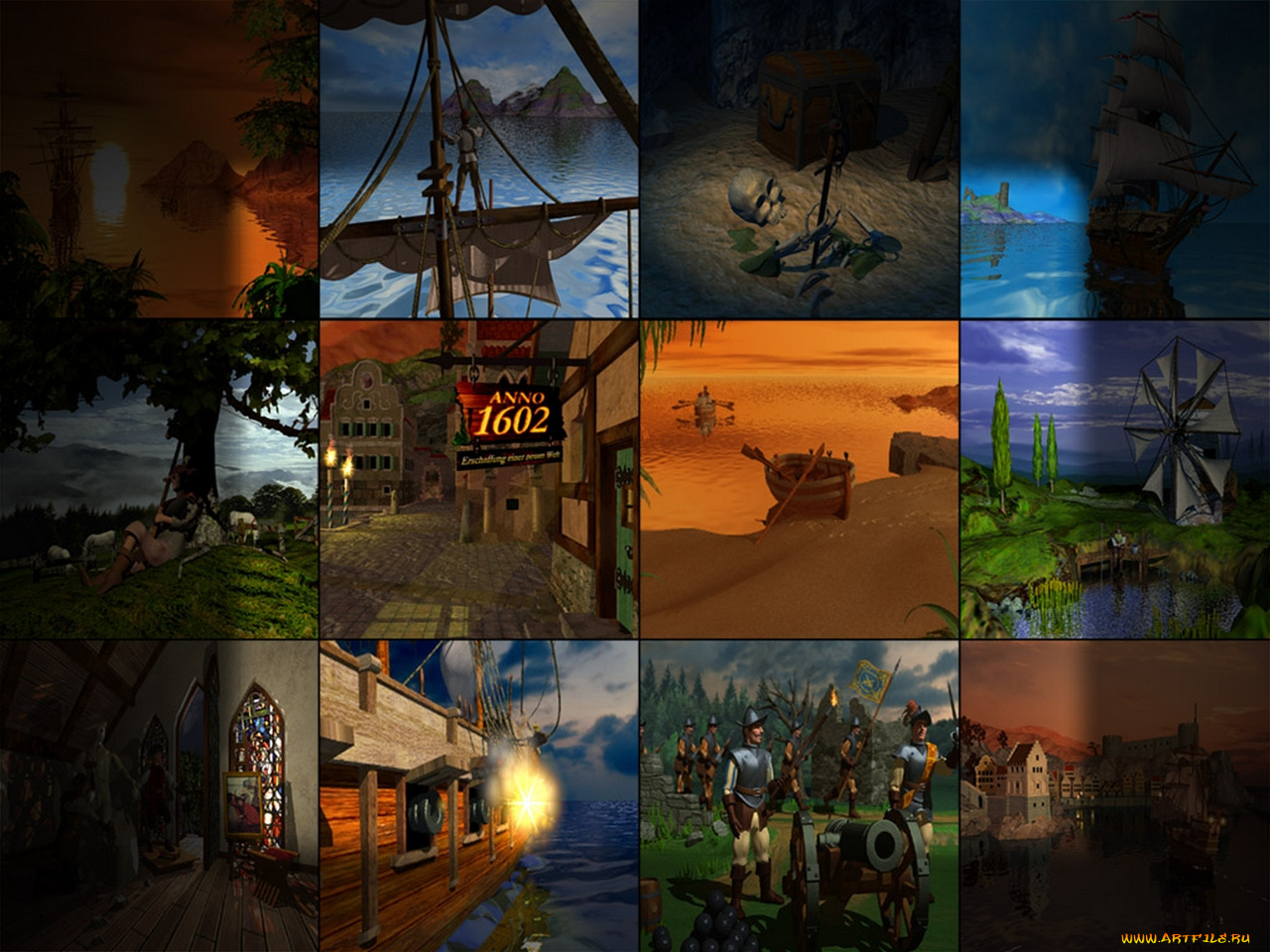 anno, 1602, видео, игры