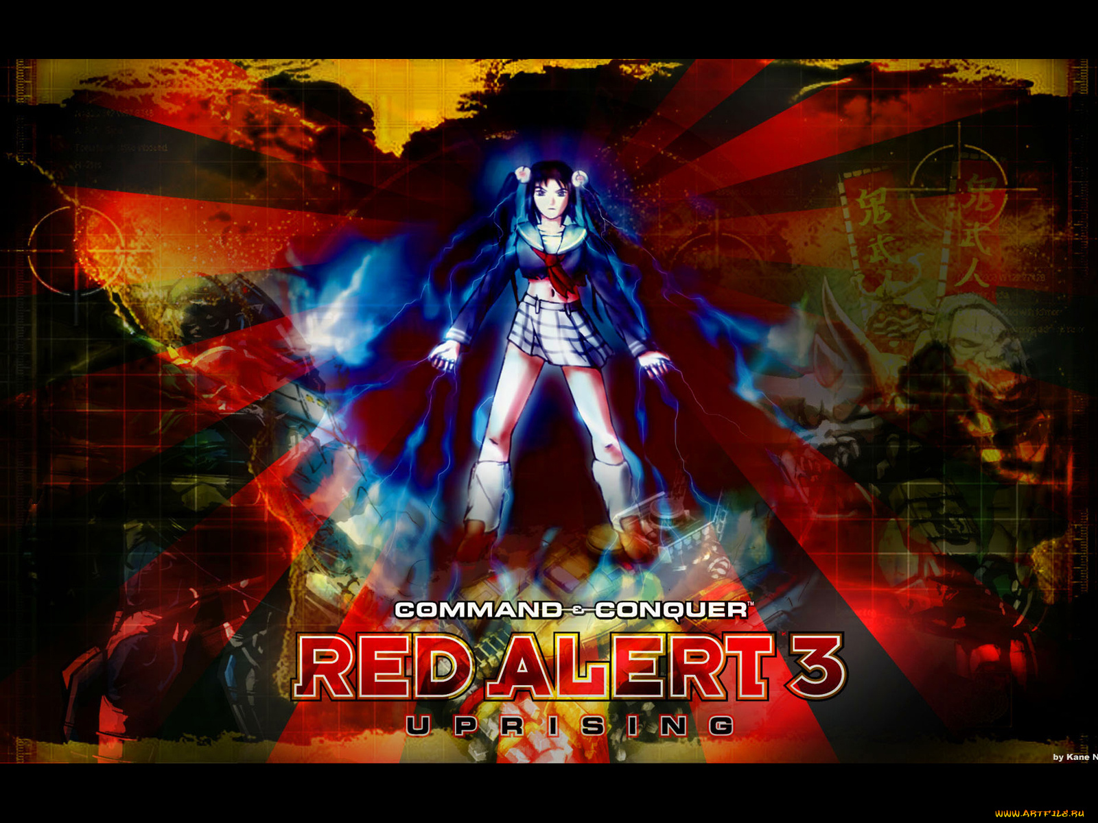 видео, игры, command, conquer, red, alert, uprising