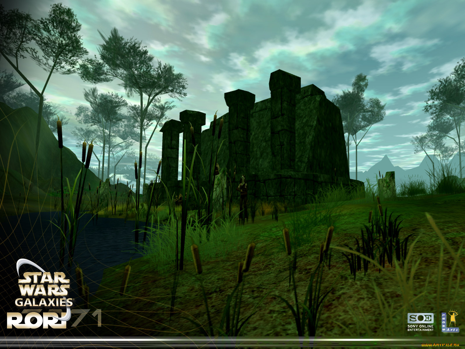 видео, игры, star, wars, galaxies