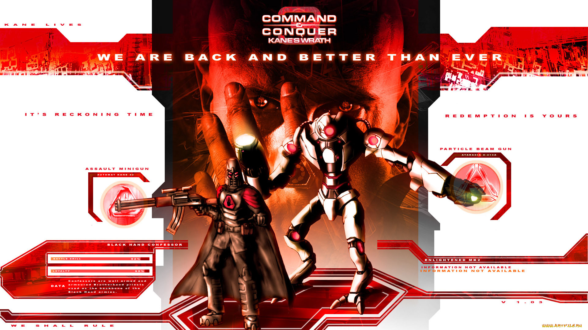 command, conquer, red, alert, видео, игры, kane`s, wrath