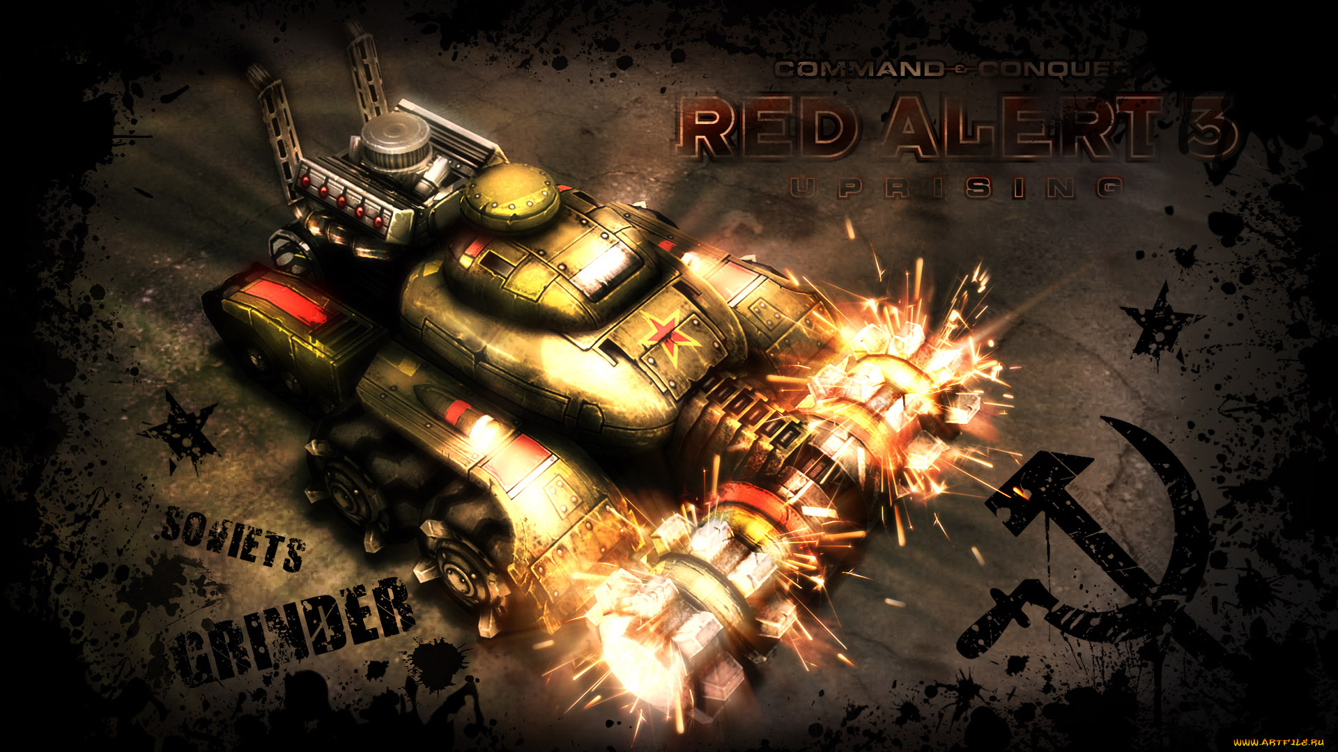 видео, игры, command, conquer, red, alert, uprising