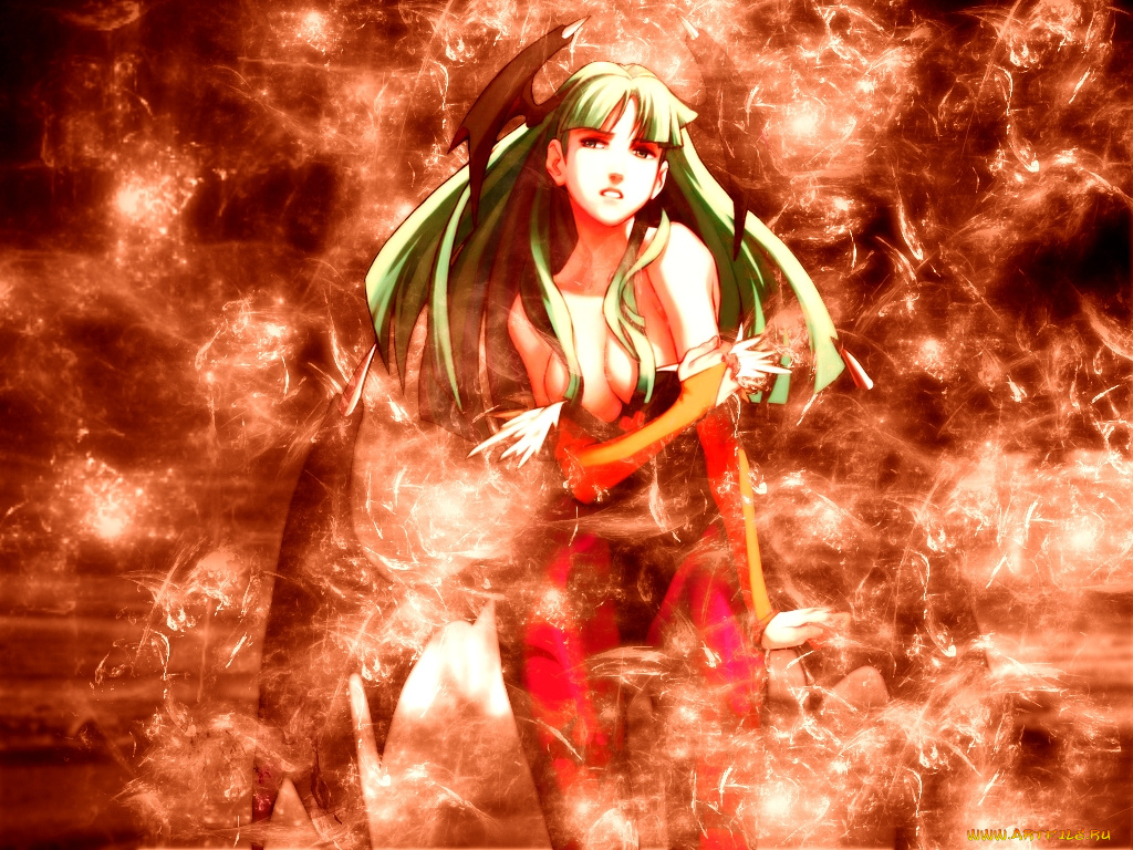 аниме, night, warriors