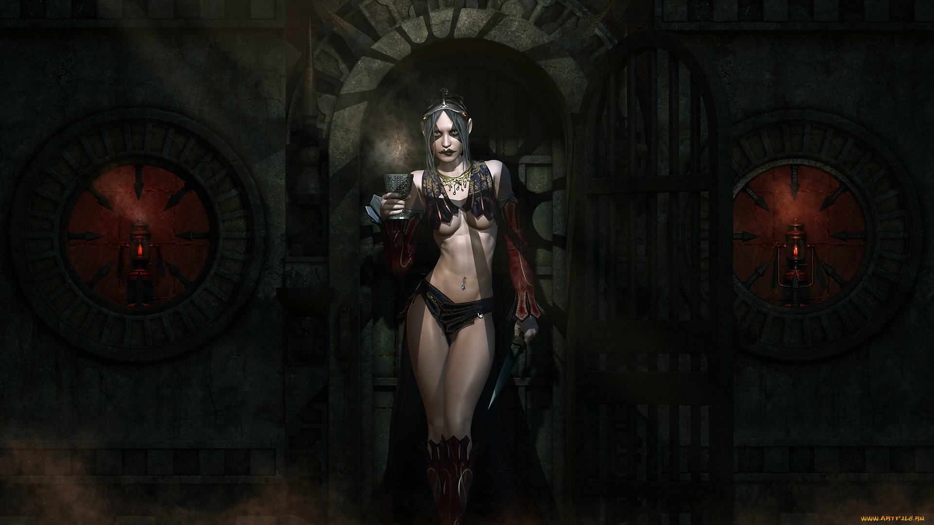 3д, графика, elves, эльфы, эльф