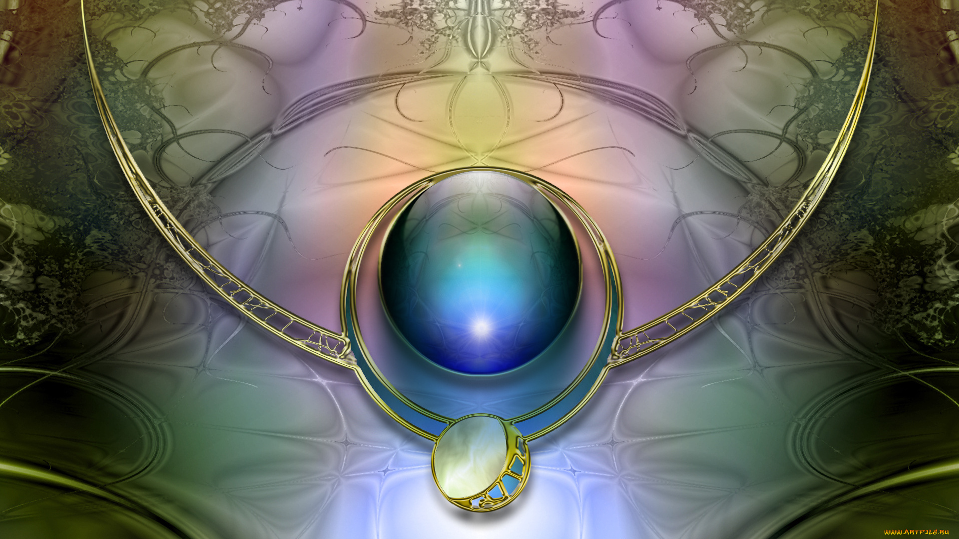 3д, графика, fractal, фракталы, фрактал