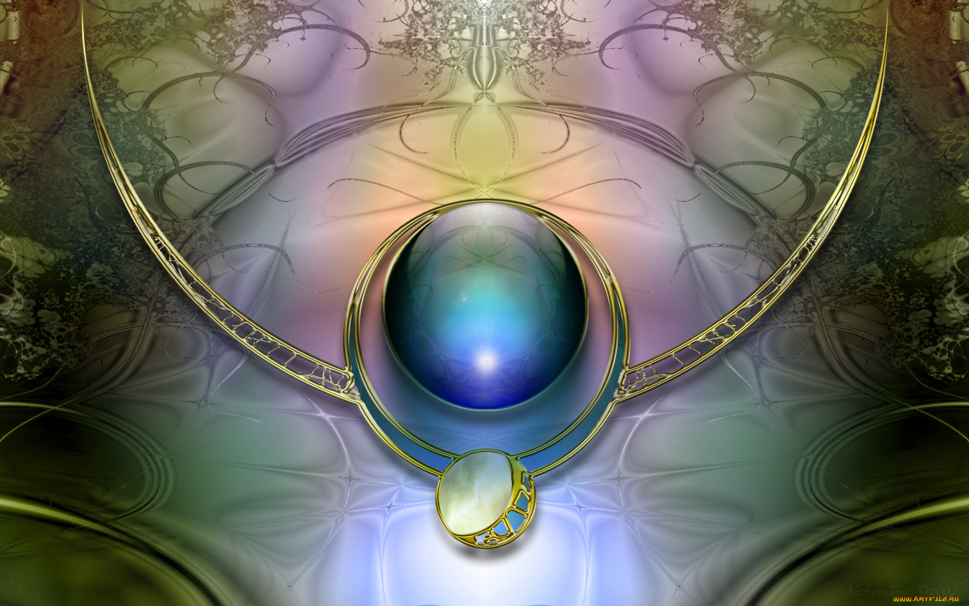 3д, графика, fractal, фракталы, фрактал