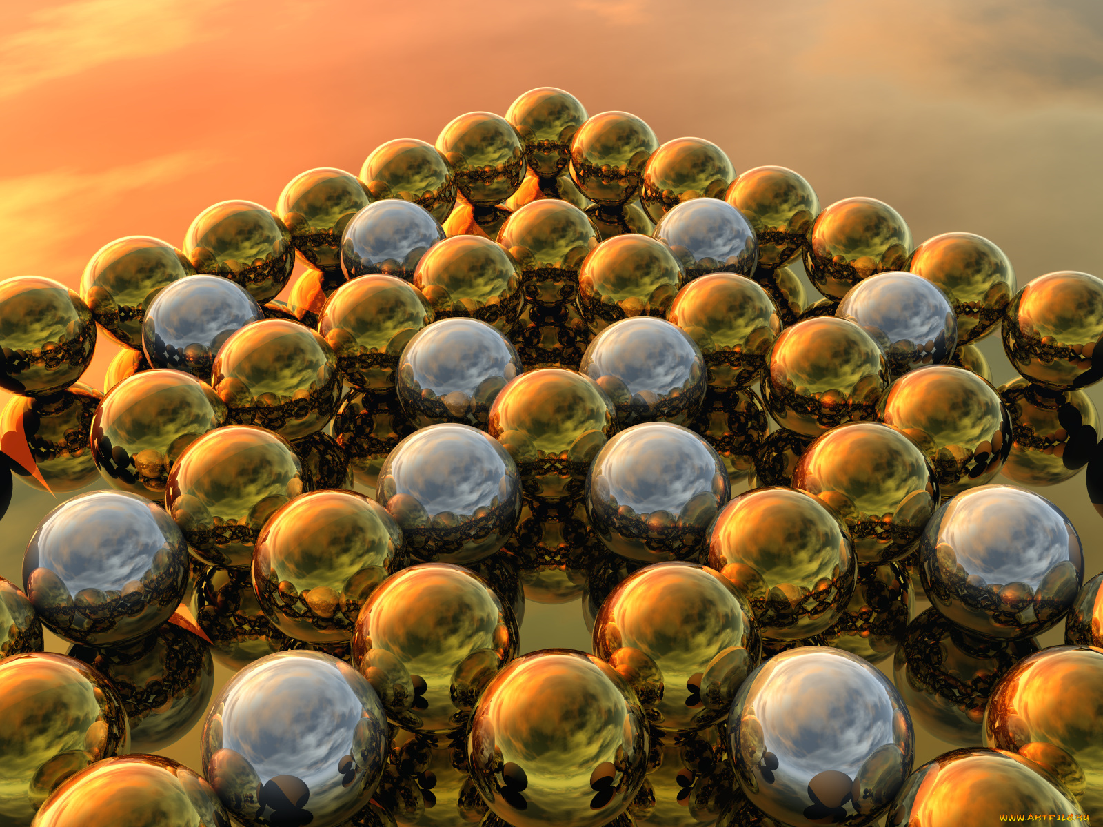 3д, графика, другое, шары