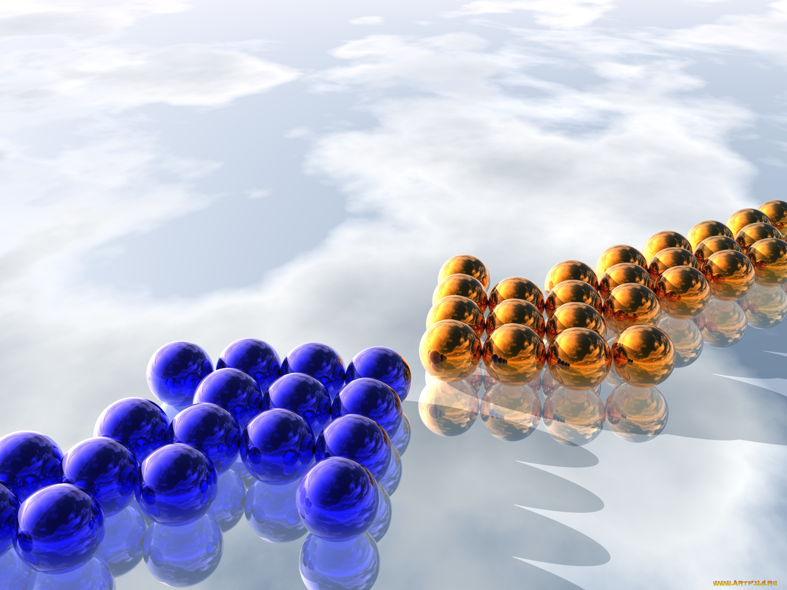 3д, графика, другое, шары