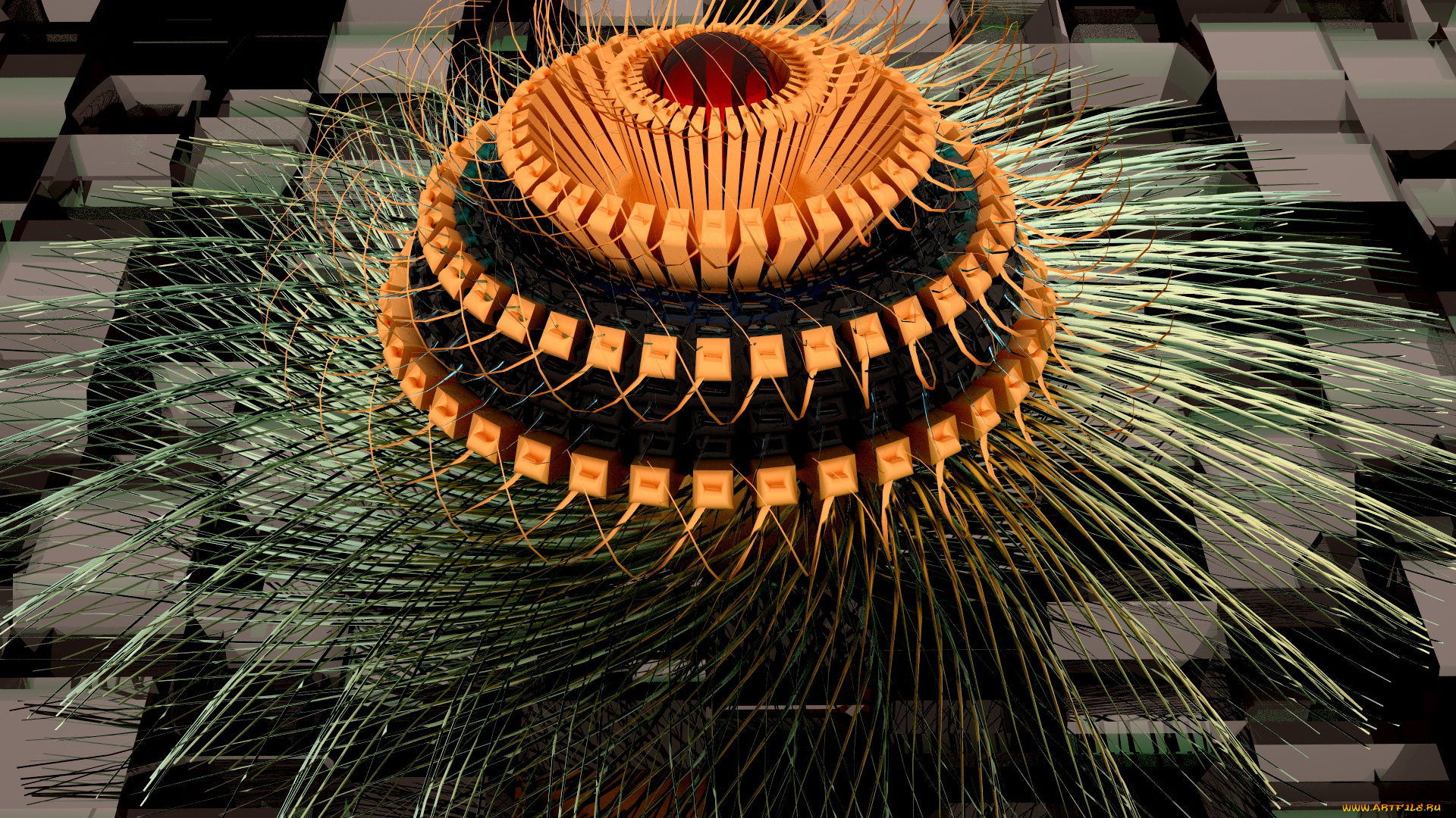 3д, графика, abstract, абстракции