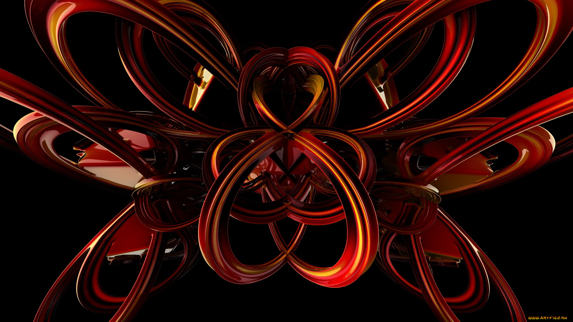 3д, графика, fractal, фракталы, узор