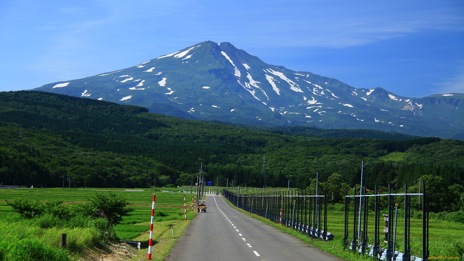 природа, дороги, дорога, вершина