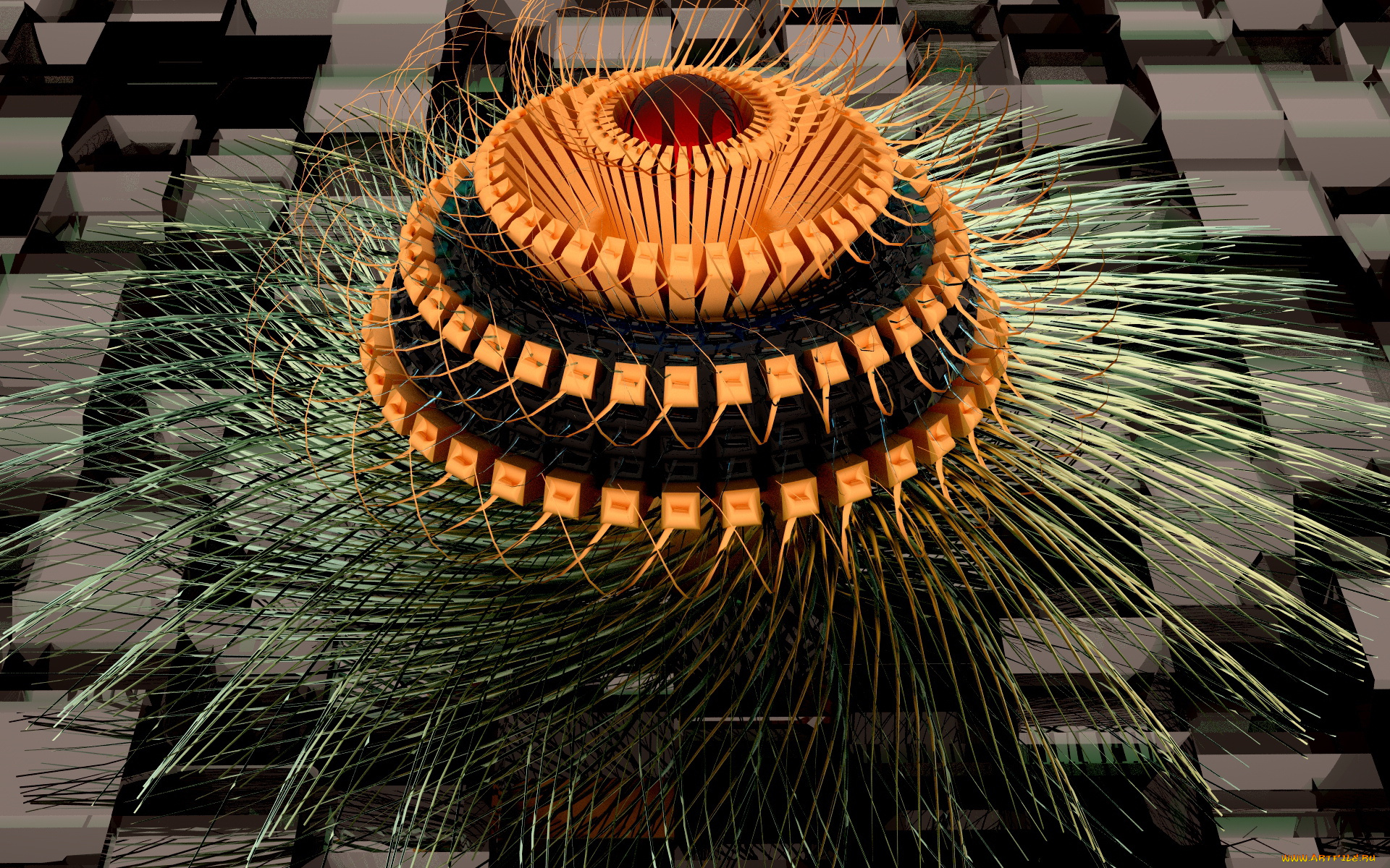 3д, графика, abstract, абстракции