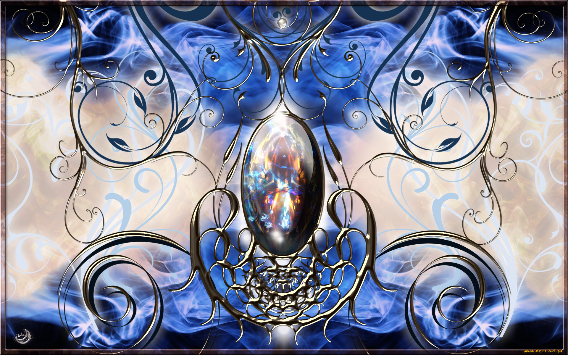 3д, графика, fractal, фракталы, фрактал