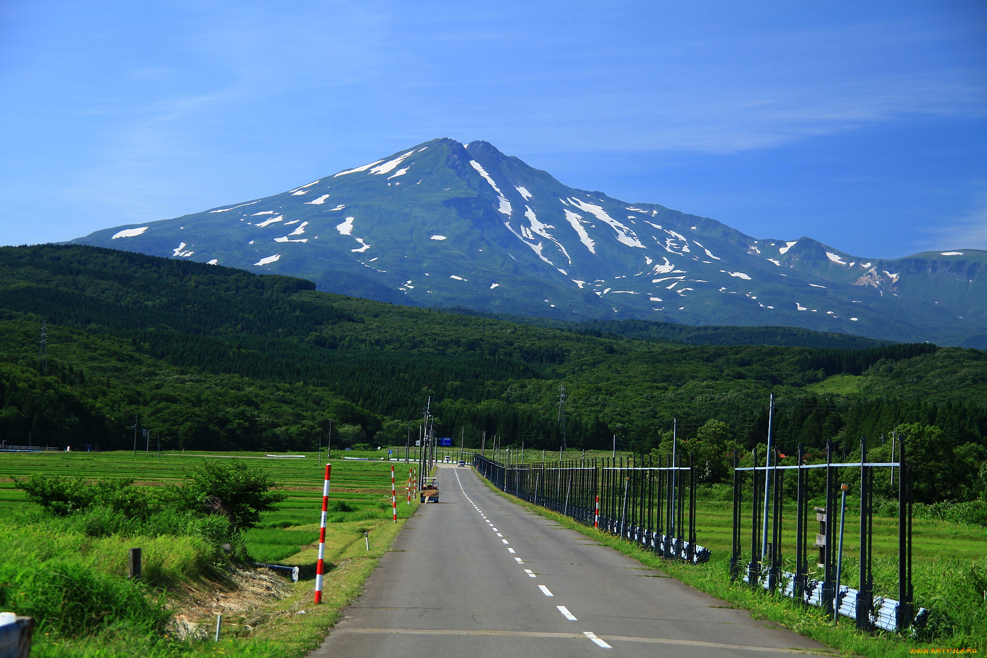 природа, дороги, дорога, вершина