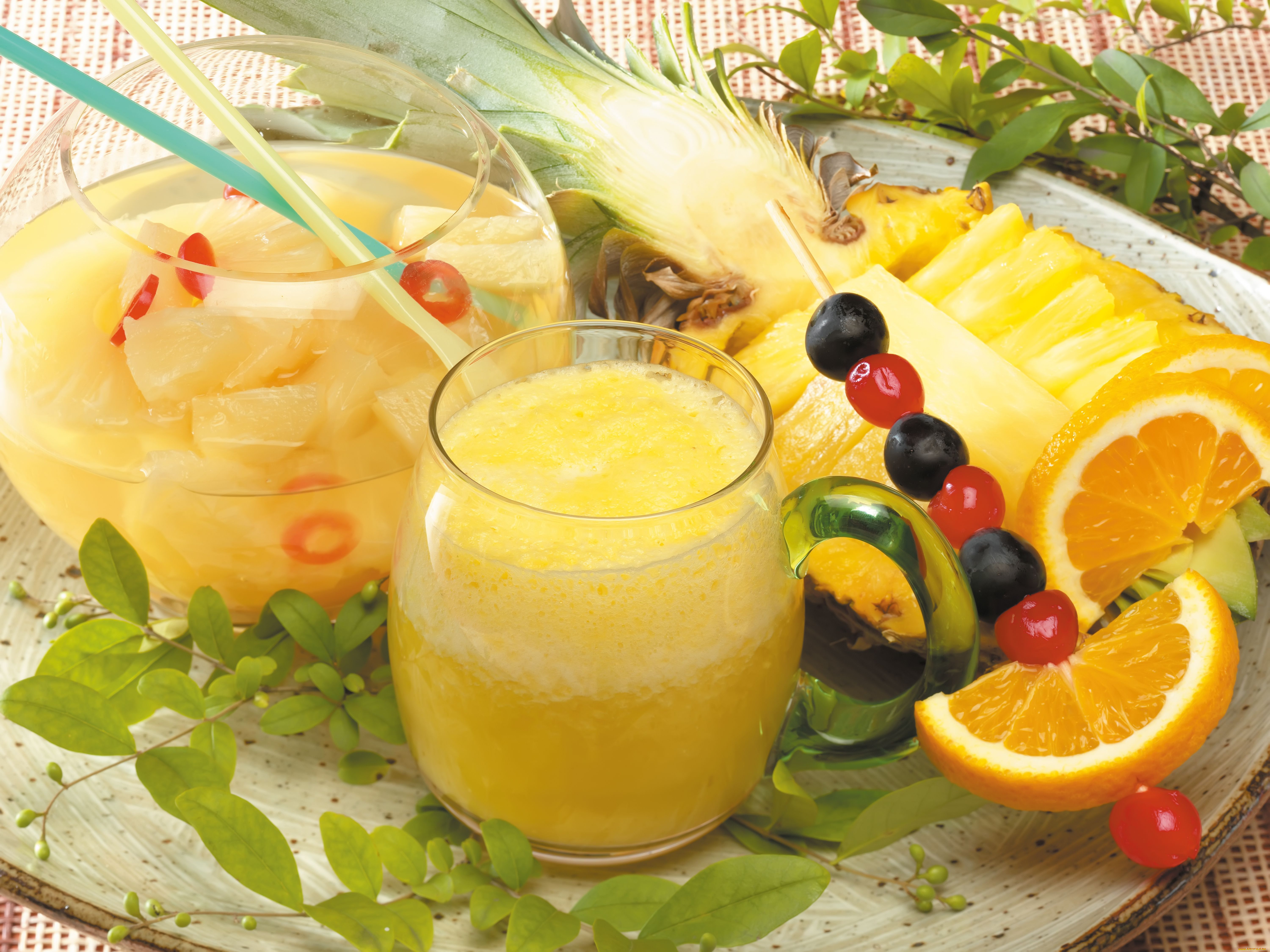 еда, напитки, сок, фрукты, стакан