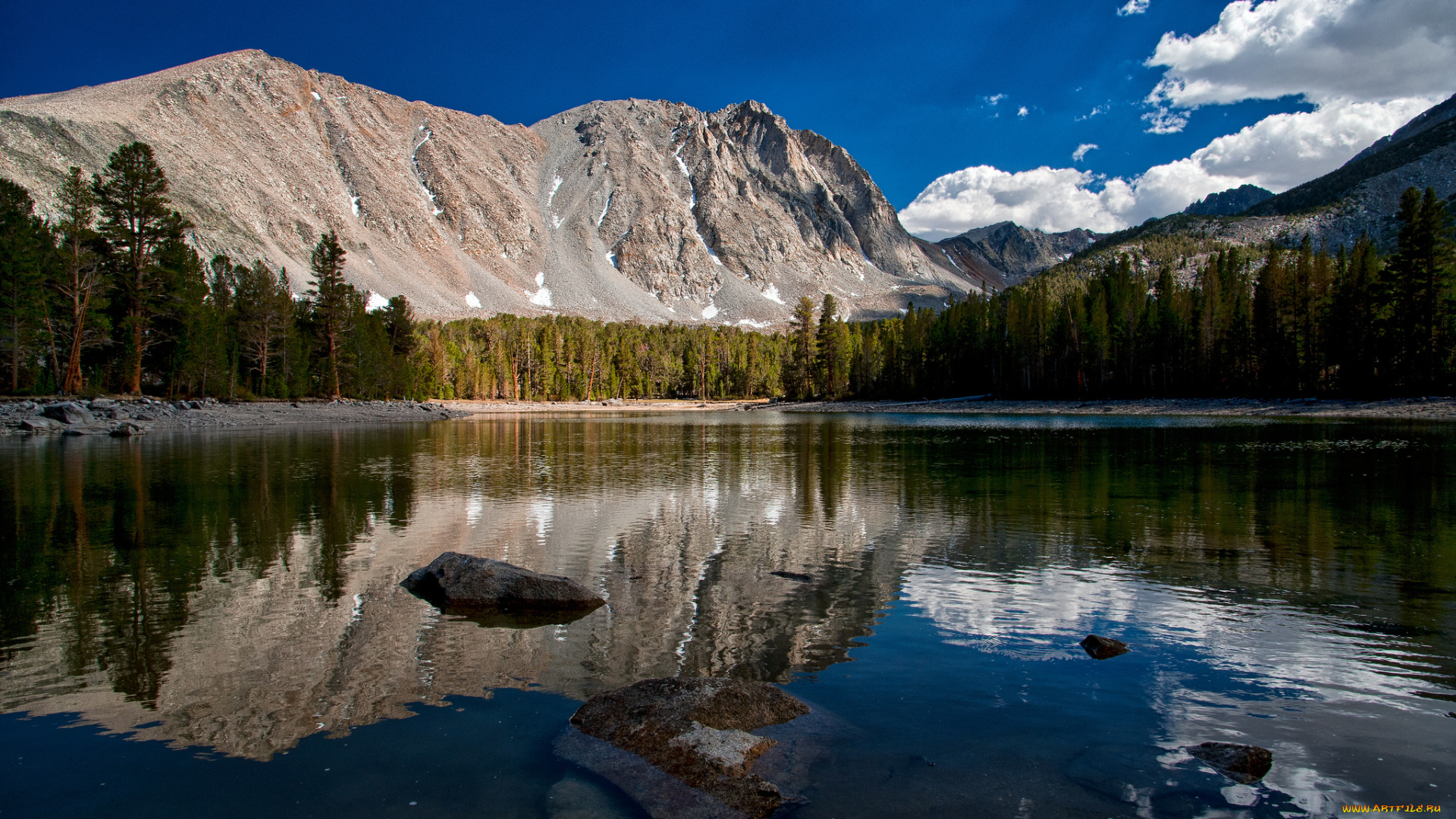 dorothy, lake, sierra, nevada, california, природа, реки, озера, калифорния, сьерра-невада, озеро, дороти, горы, лес, отражение
