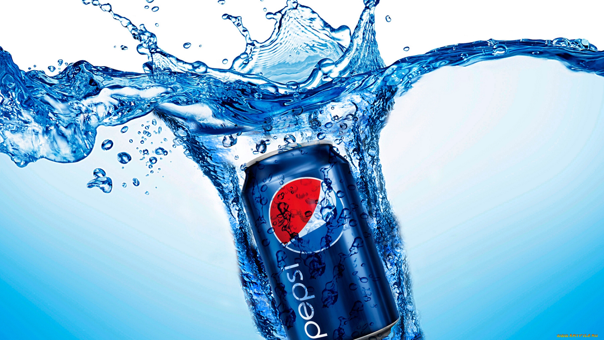 pepsi, бренды, вода, брызги
