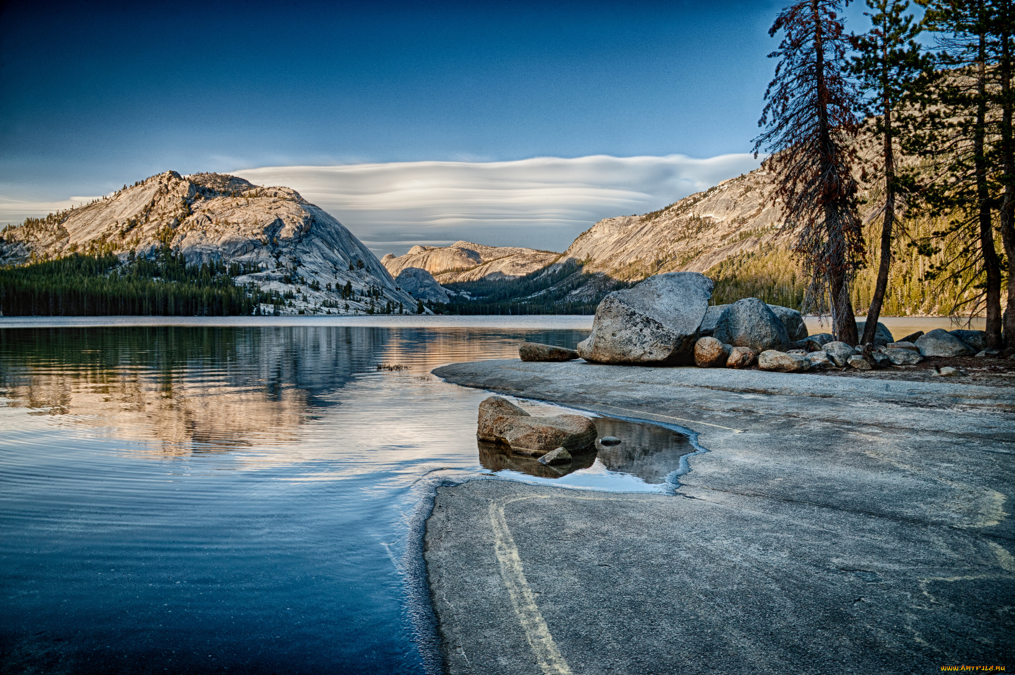 tenaya, lake, yosemite, national, park, california, природа, реки, озера, озеро, теная, йосемити, калифорния, горы, камни, деревья