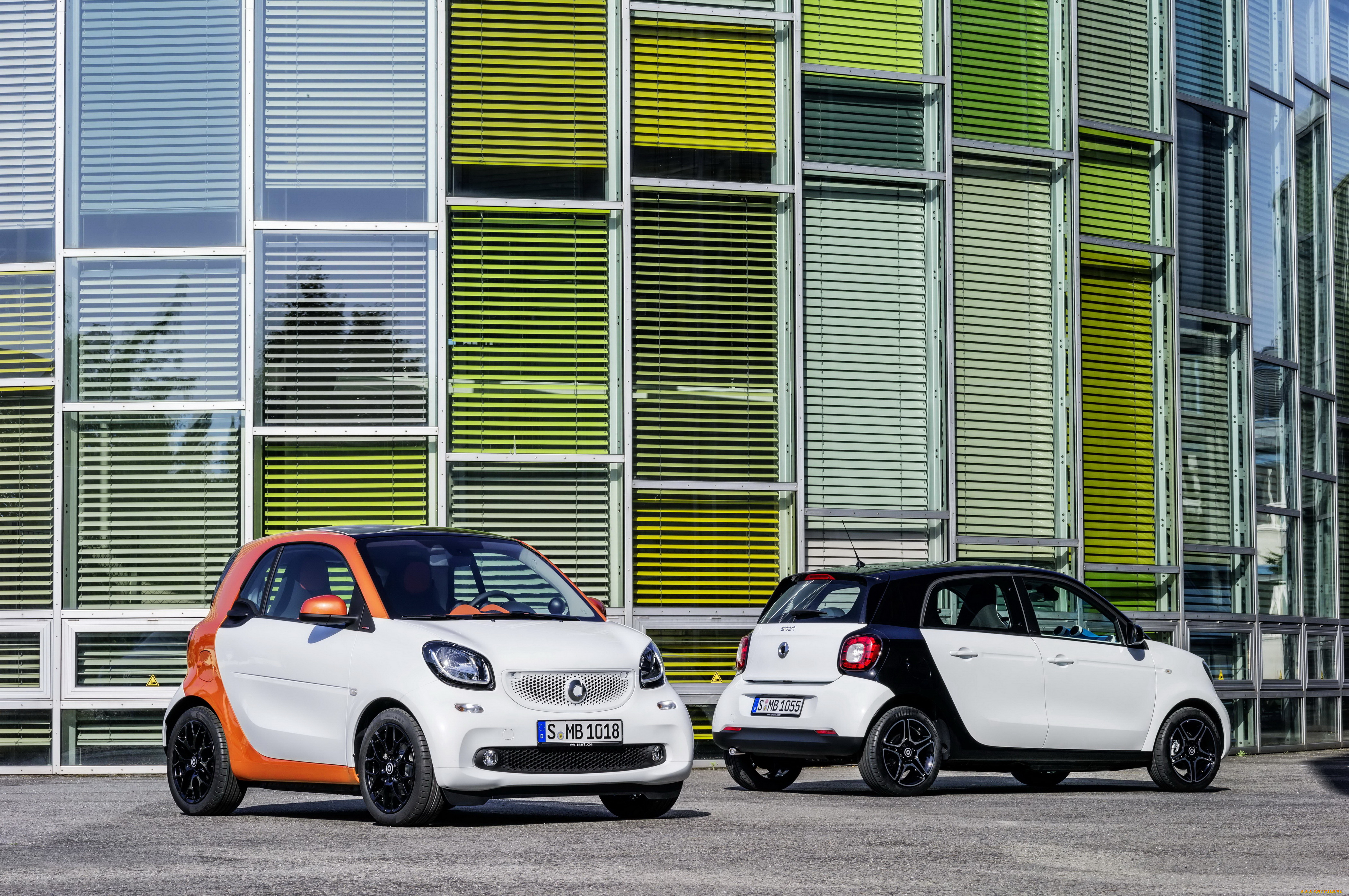 2014, smart, forfour, автомобили, smart, тюнинг, белый, forfour