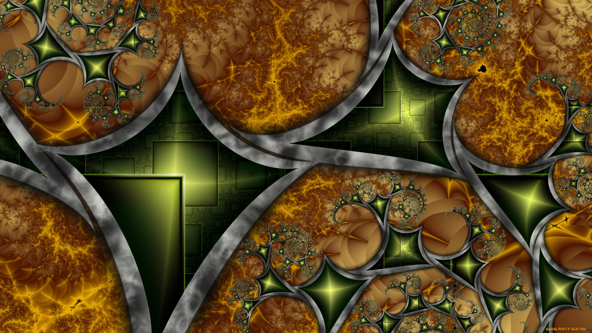 3д, графика, фракталы, , fractal, фон, узор, цвета