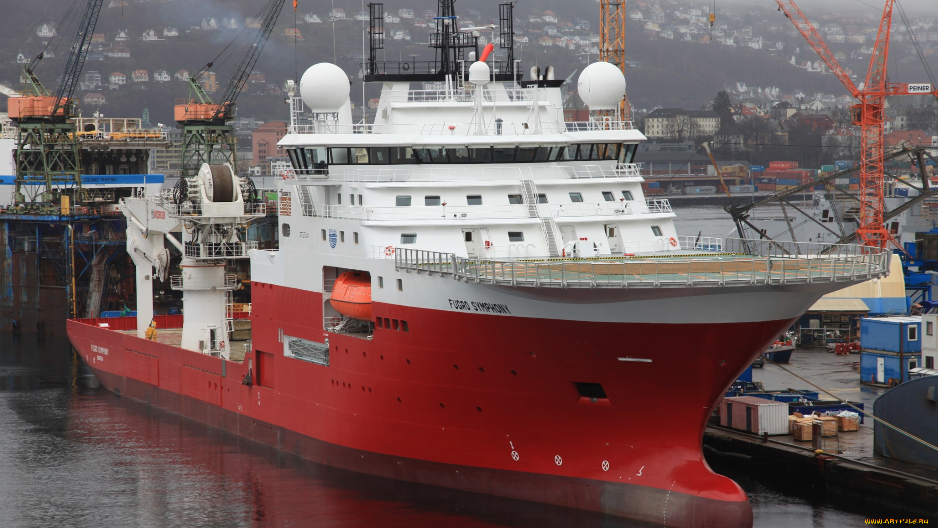 fugro, symphony, корабли, другое, специальное, судно