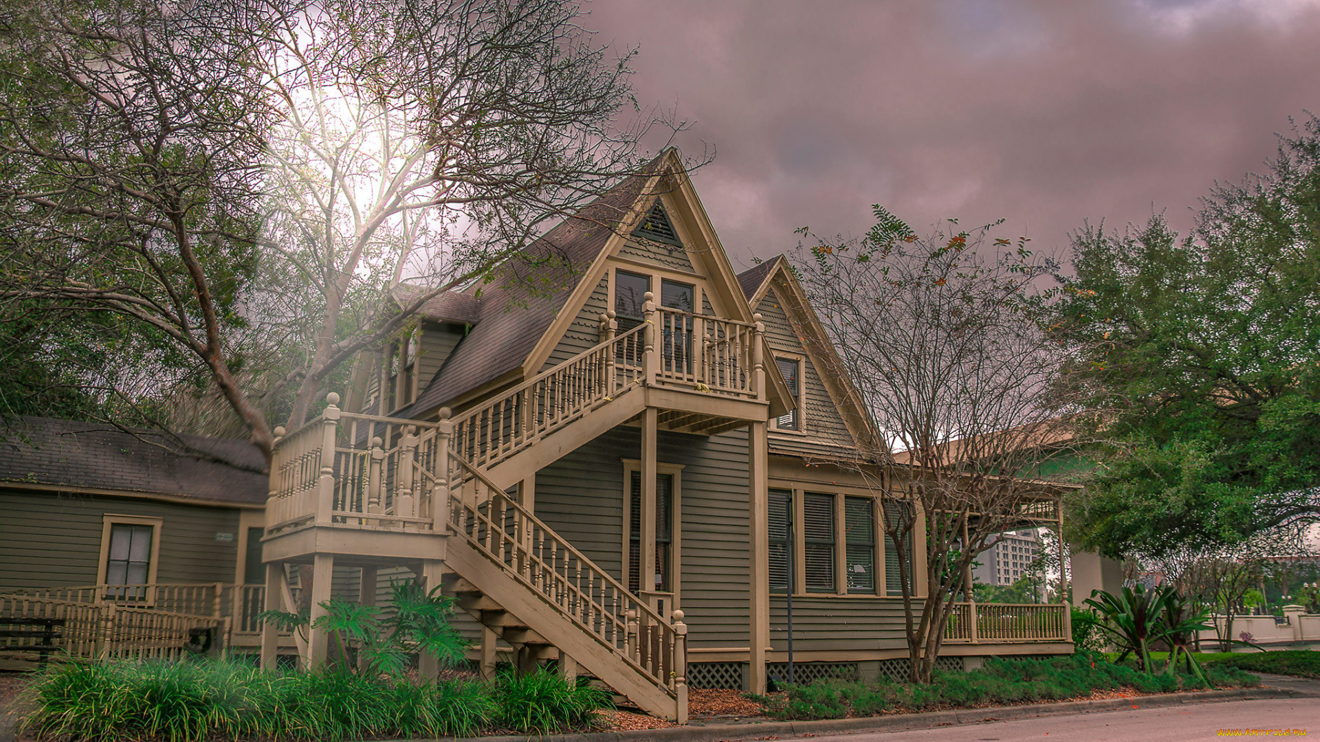 города, -, здания, , дома, дом, загородный