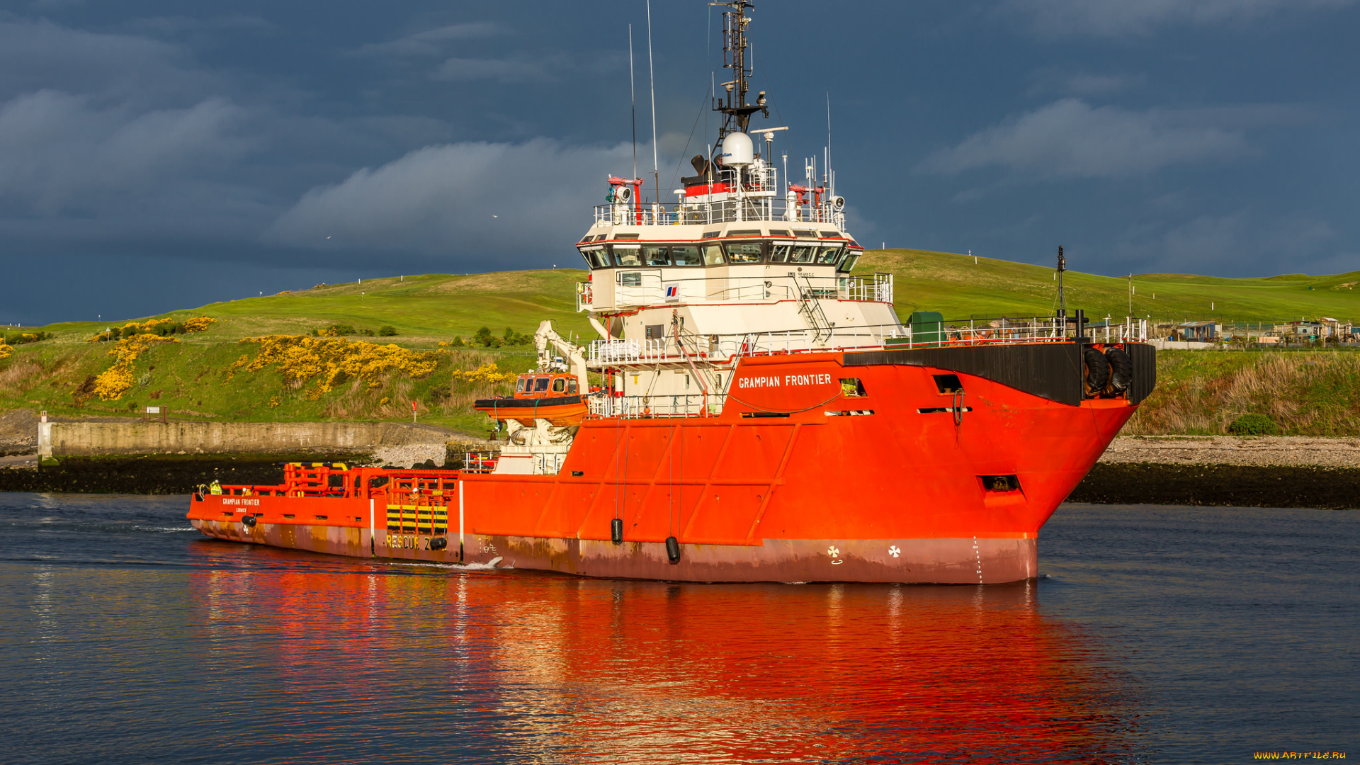 grampian, frontier, корабли, другое, специальное, судно