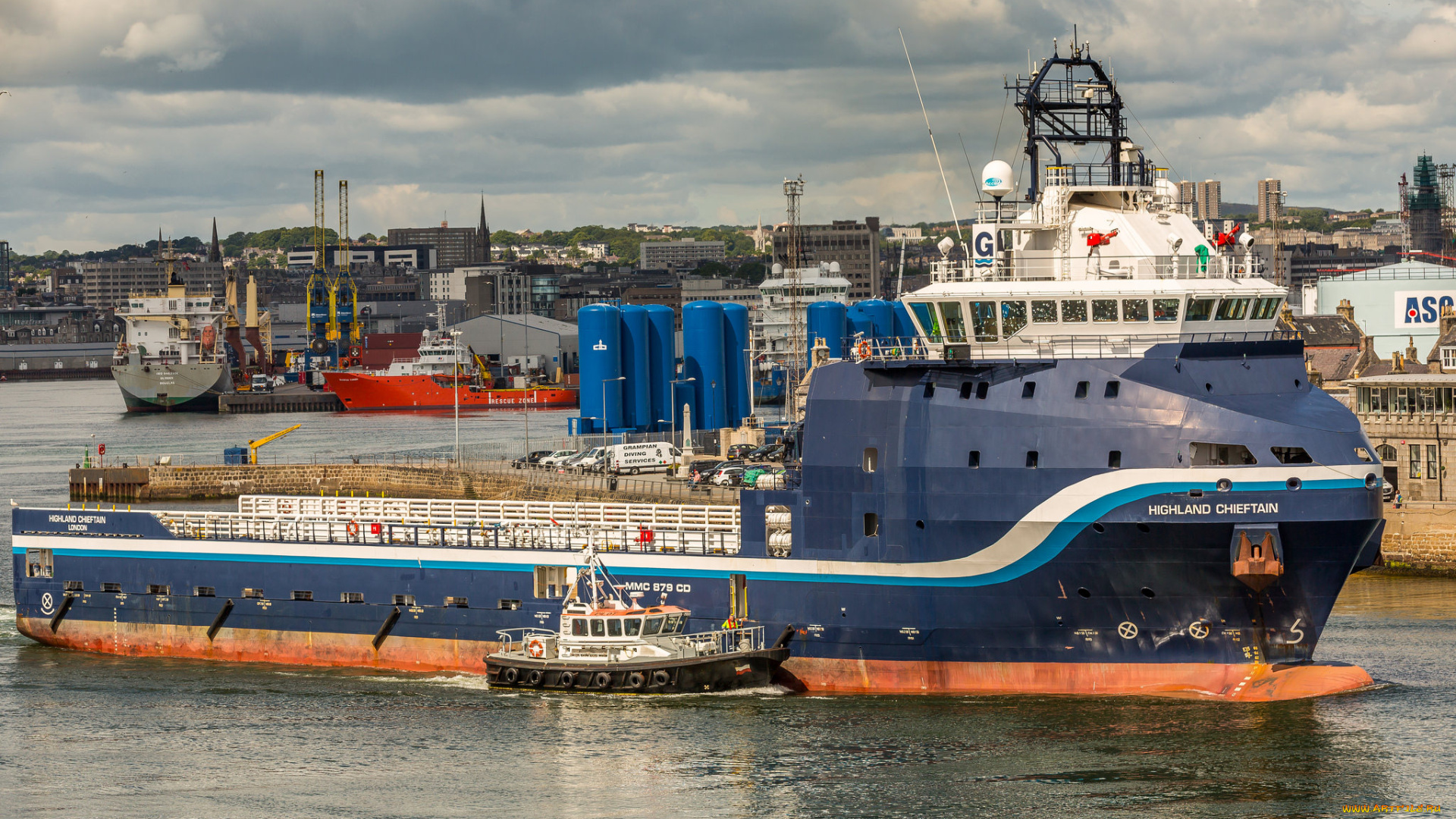 highland, chieftain, корабли, другое, судно, специальное