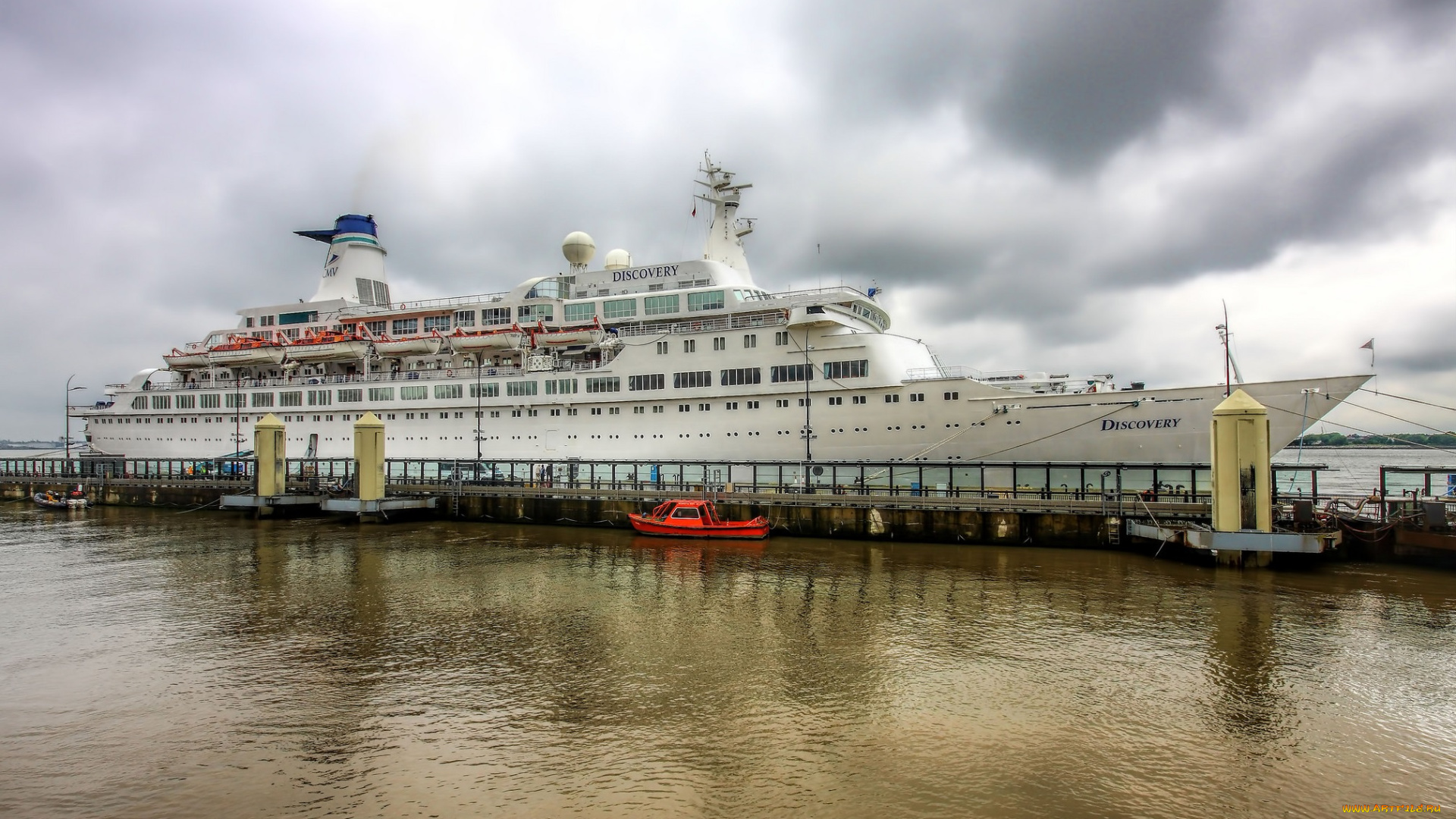корабли, лайнеры, причал, лайнер, круиз, океанский