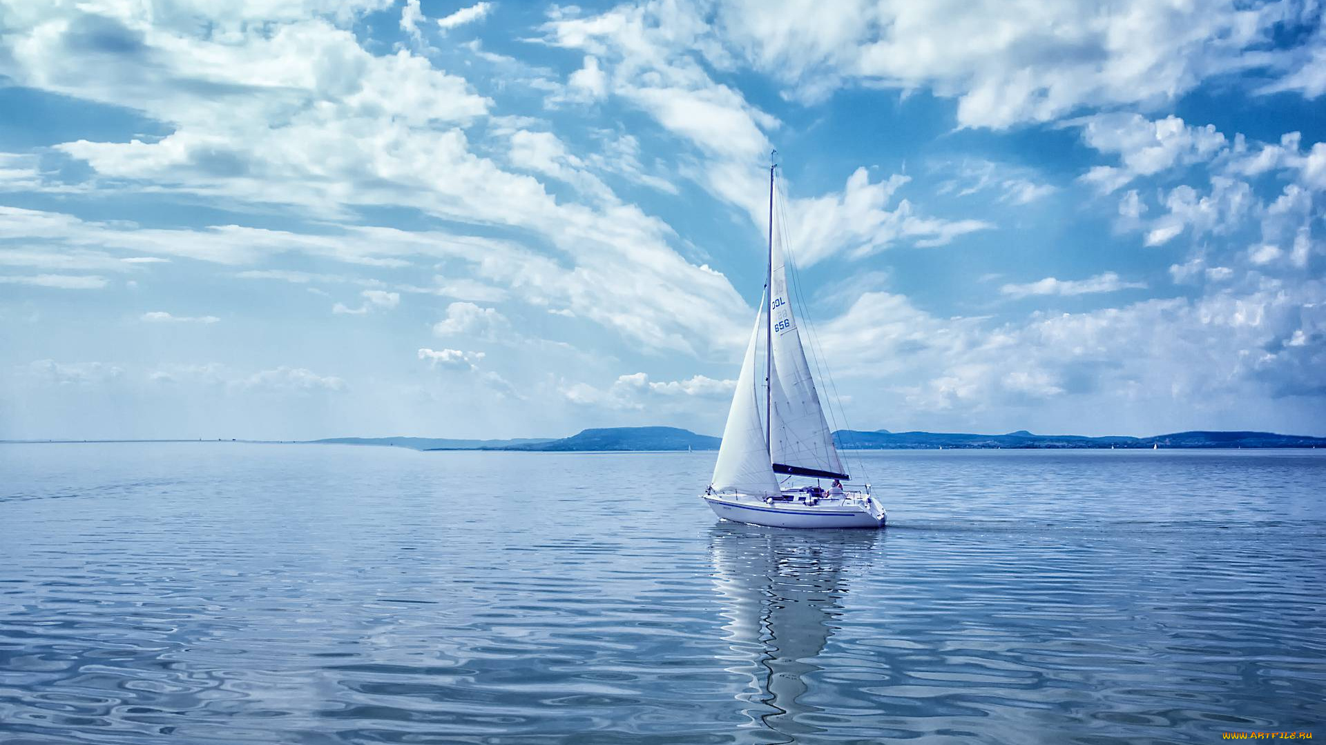 корабли, Яхты, парус, океан