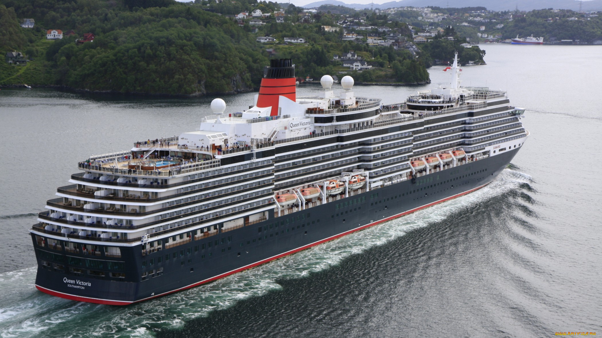 queen, victoria, корабли, лайнеры, лайнер, круизный