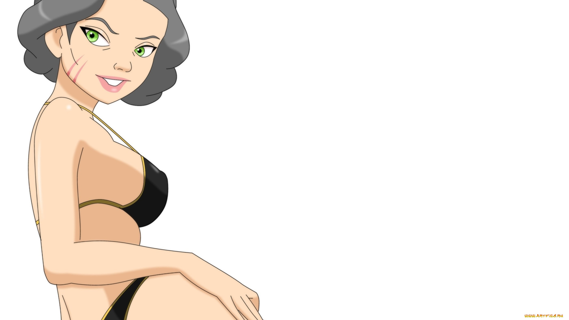 векторная, графика, девушки, , girls, взгляд, фон, девушка