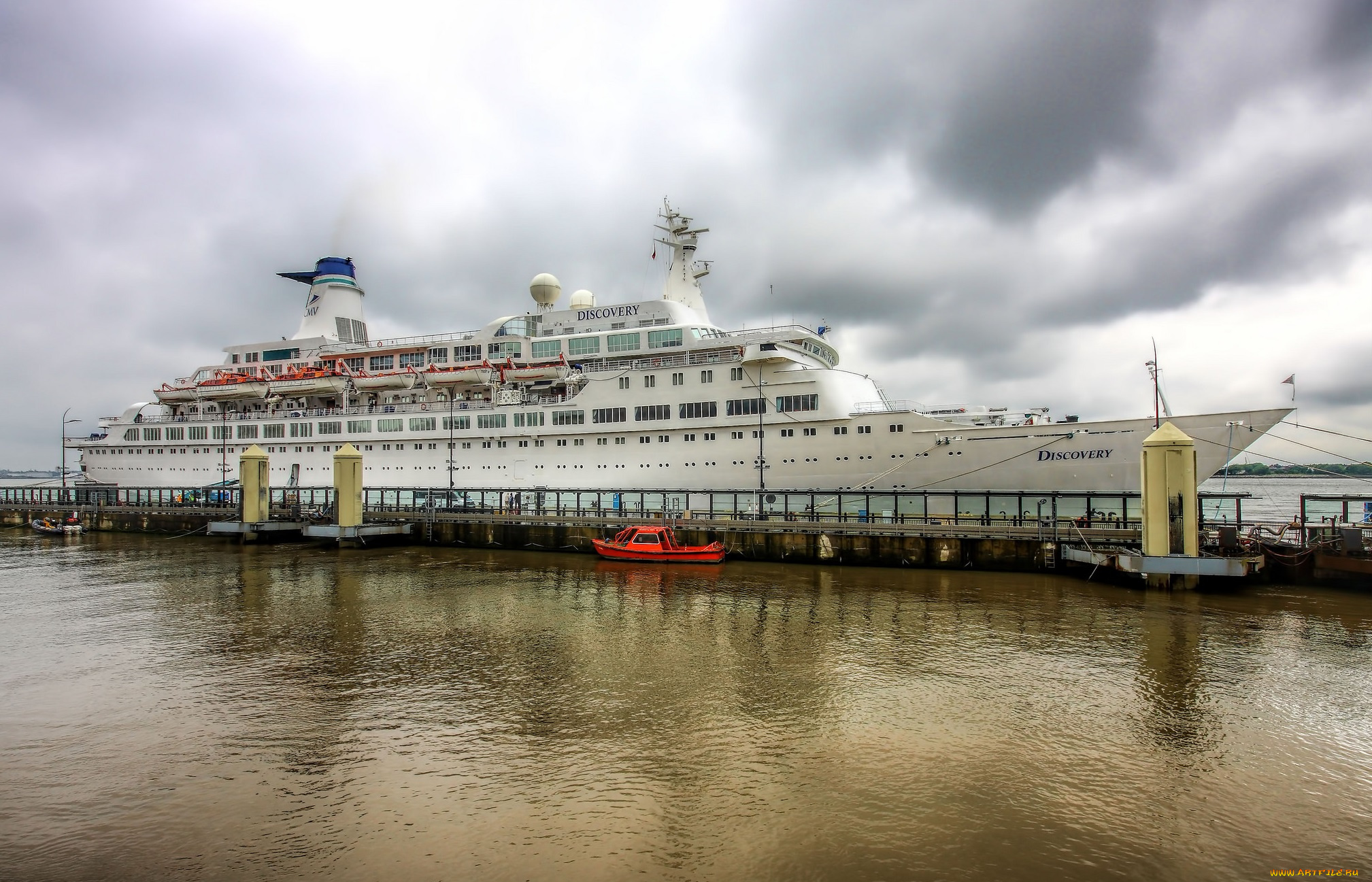 корабли, лайнеры, причал, лайнер, круиз, океанский