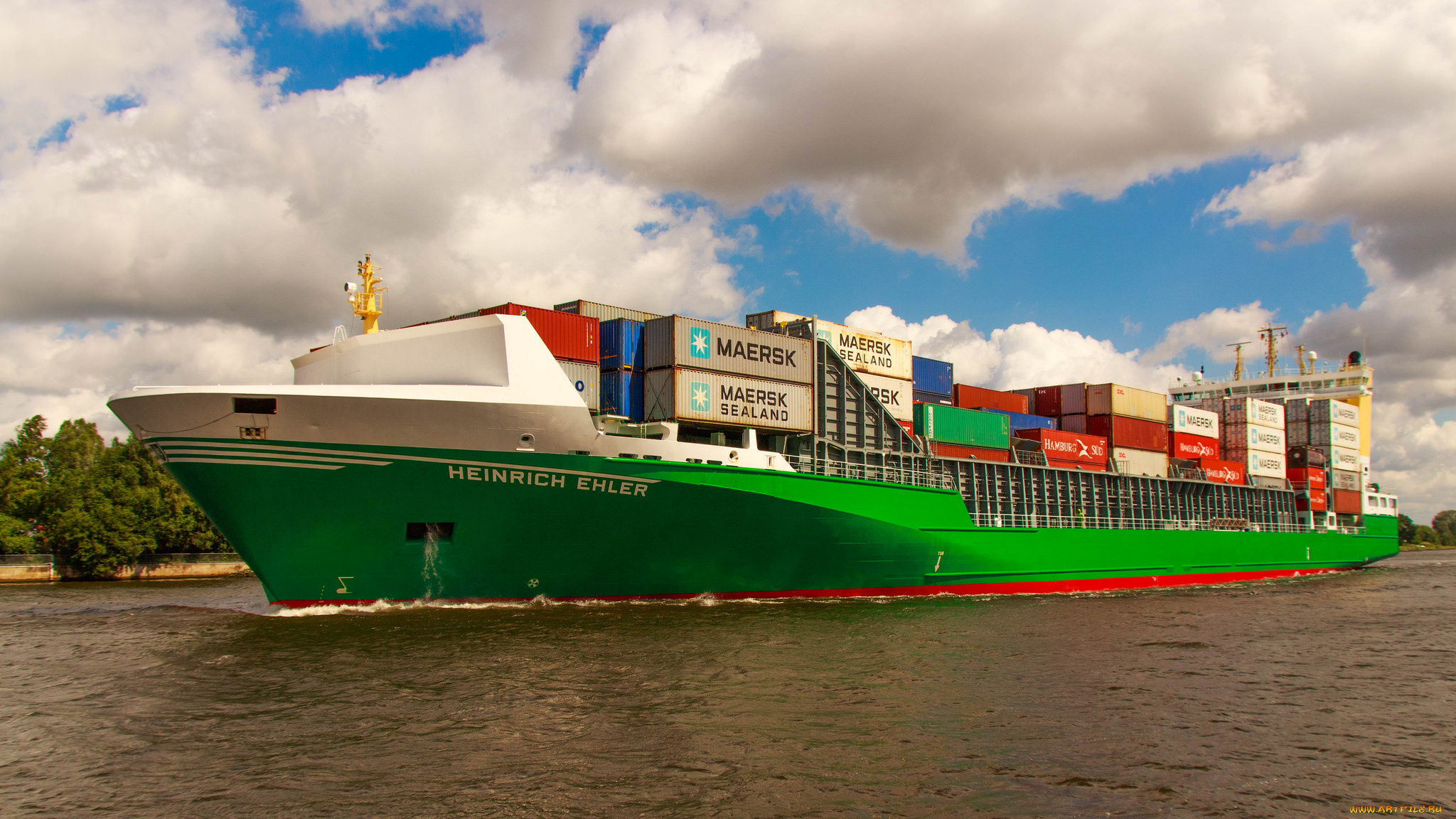 heinrich, ehler, корабли, грузовые, суда, контейнеровоз