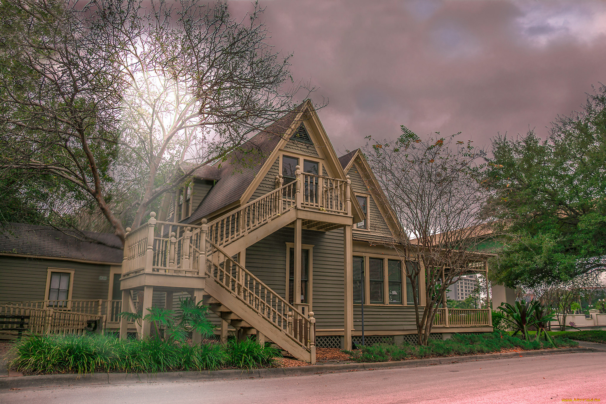 города, -, здания, , дома, дом, загородный