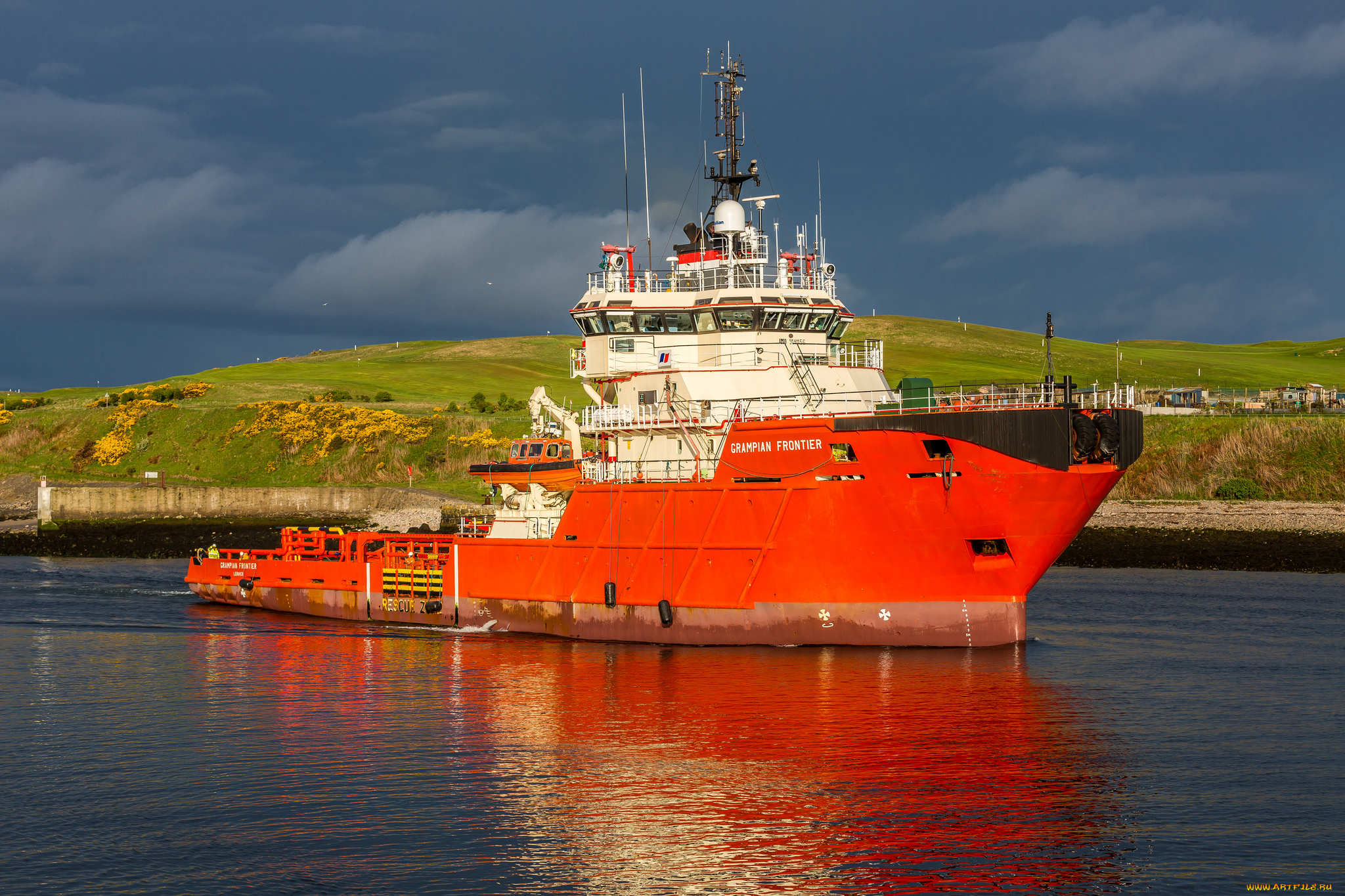 grampian, frontier, корабли, другое, специальное, судно