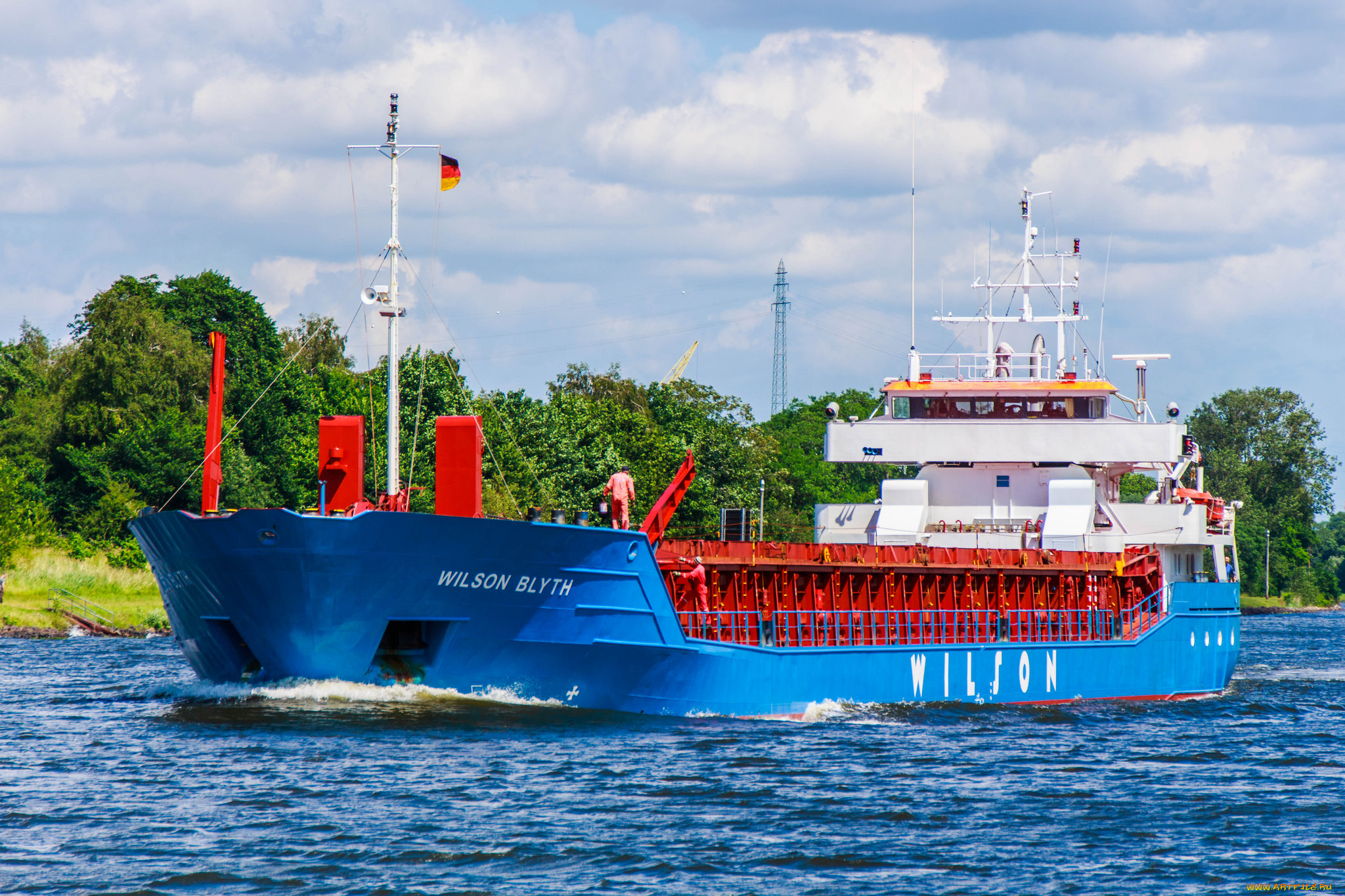 wilson, blyth, корабли, грузовые, суда, сухогруз