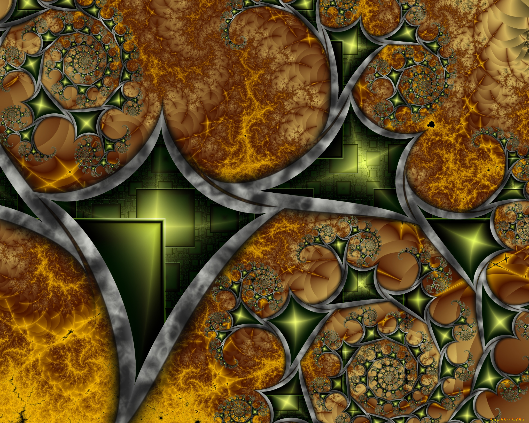 3д, графика, фракталы, , fractal, фон, узор, цвета