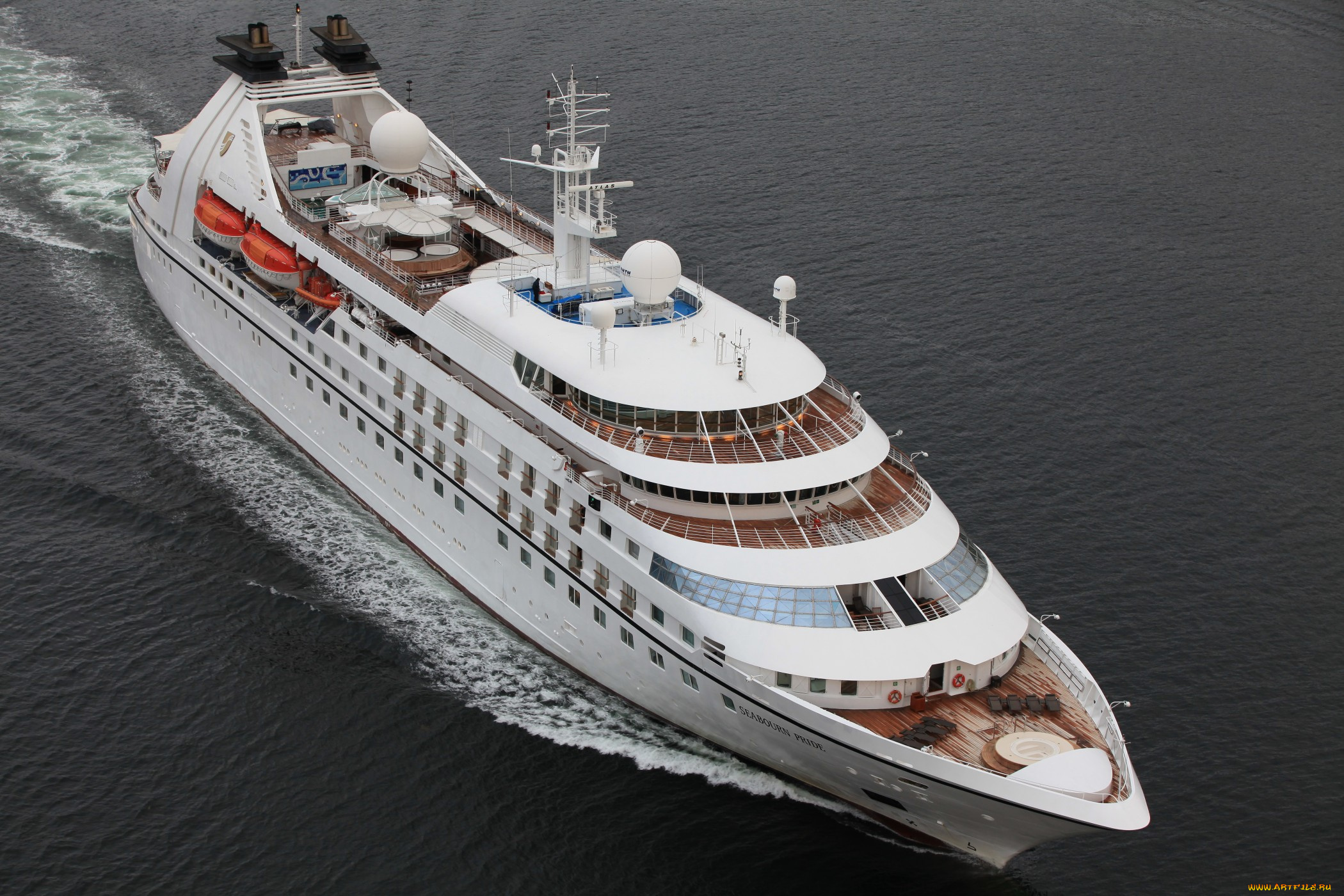seabourn, pride, корабли, лайнеры, круизный, лайнер