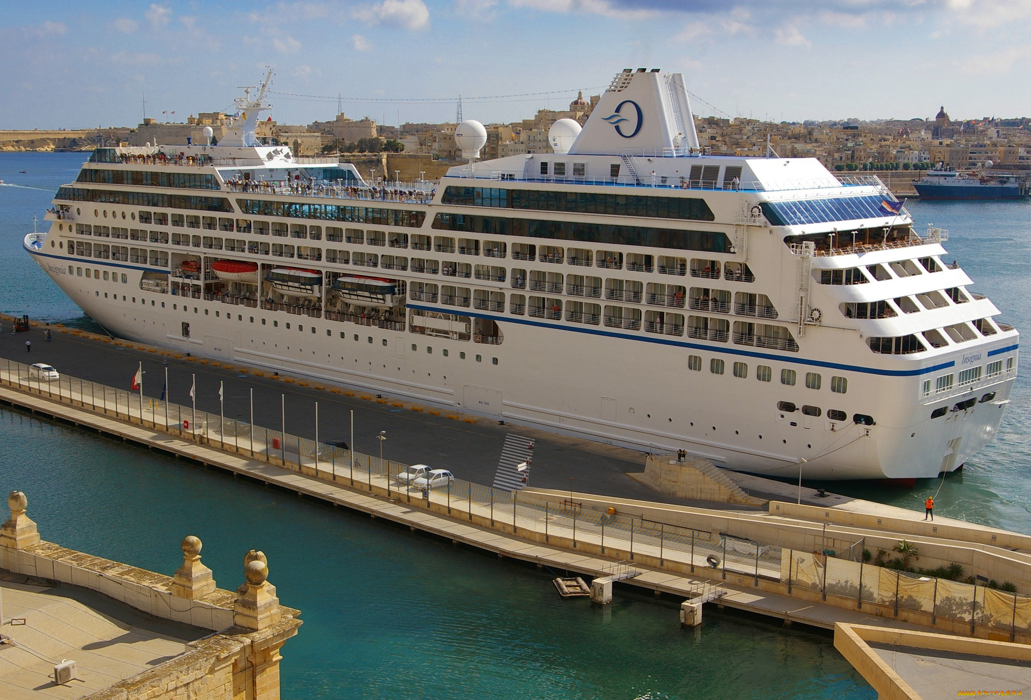 insignia, корабли, лайнеры, круизный, лайнер